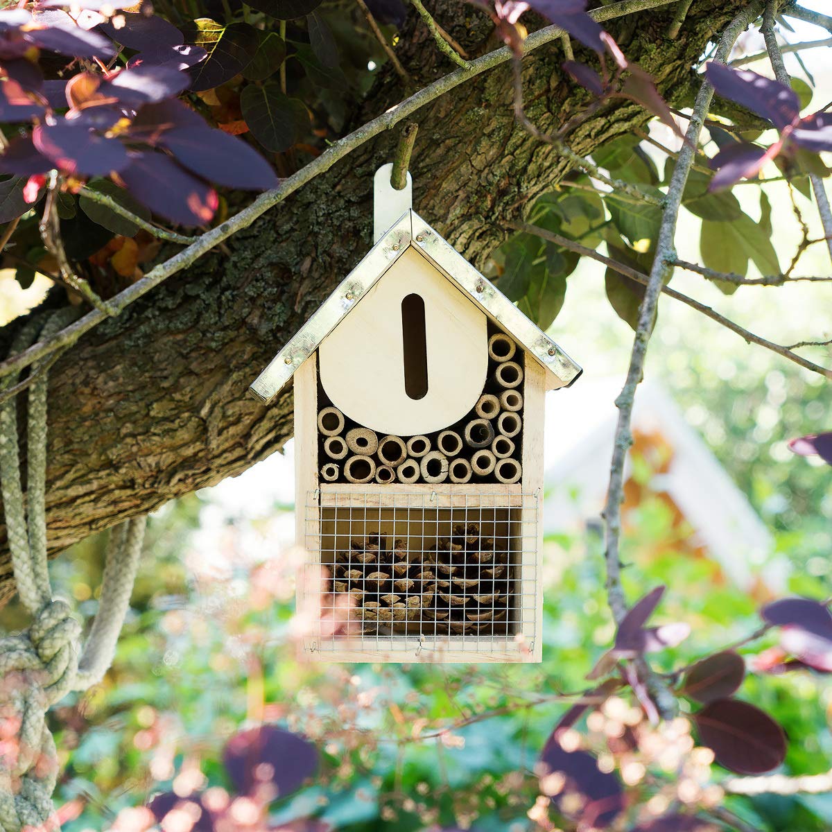 navaris-garden-insektenhotel-holz-s-15x8x20cm-naturbelassen image 2