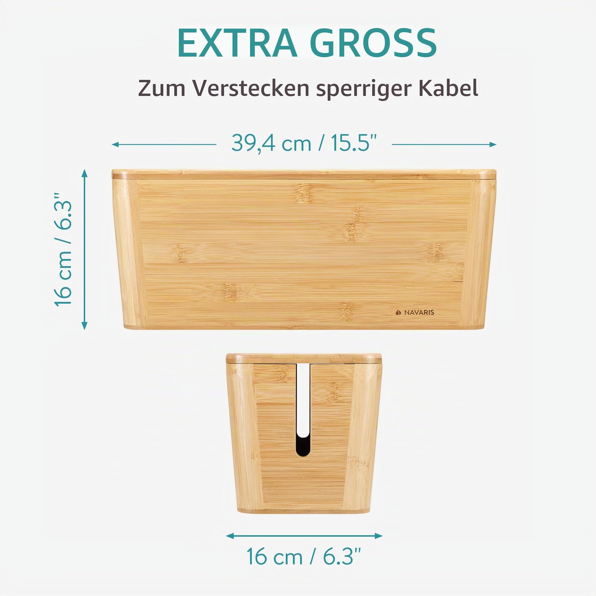 navaris-kabelbox-bambus-xl-39x16x16-cm-braun-mit-deckel image 5