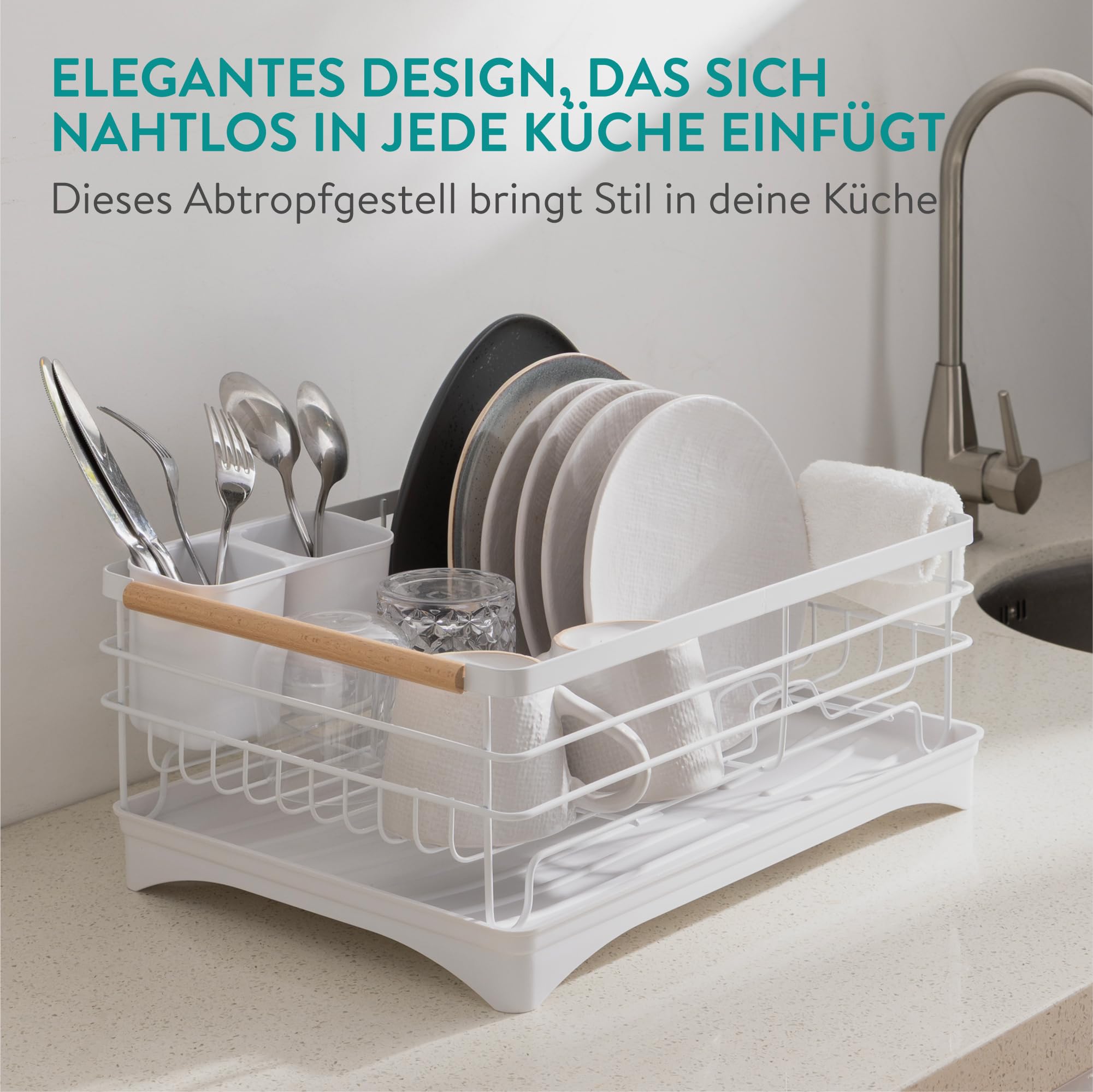 navaris-kitchen-abtropfgestell-wei-f-r-teller-besteck image 4