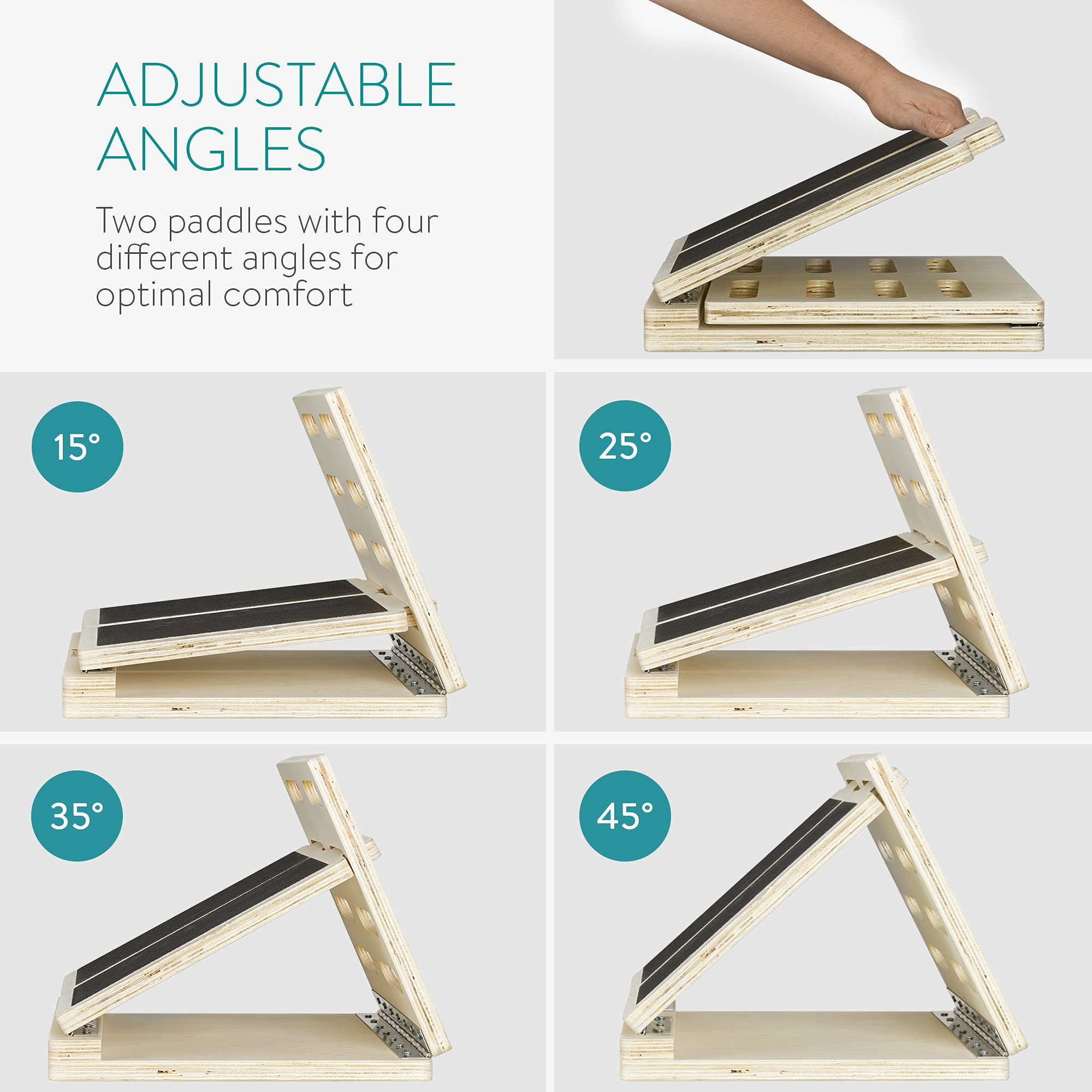 navaris-living-stretch-board-wadenstrecker-holz-verstellbar image 4
