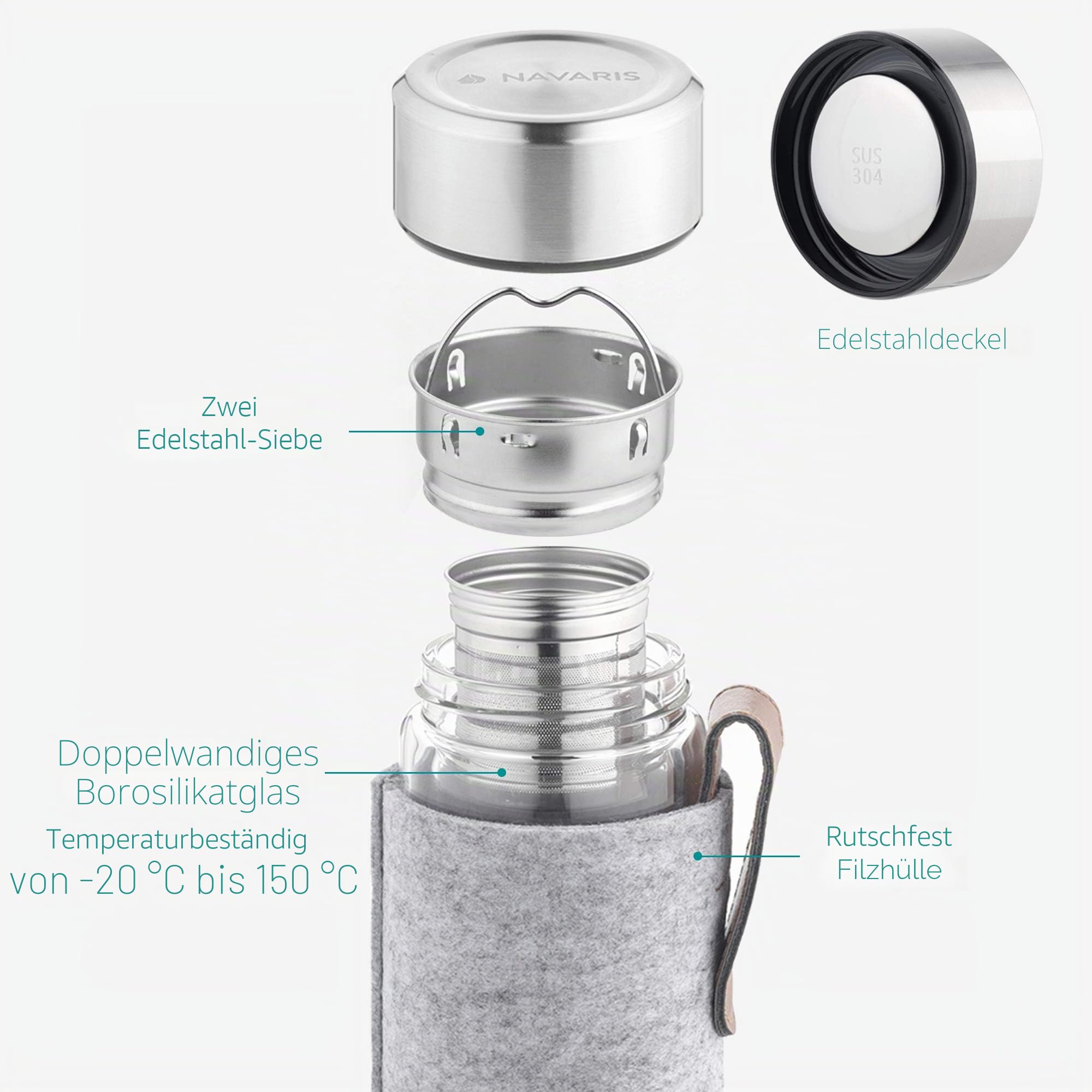 navaris-kitchen-teeflasche-glas-500ml-mit-sieb-und-filzh-lle-2 image 4