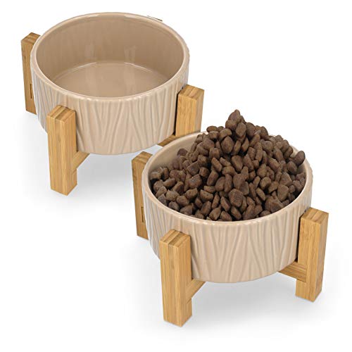 navaris-animals-futternapf-katze-keramik-2x-937-ml-beige image 7