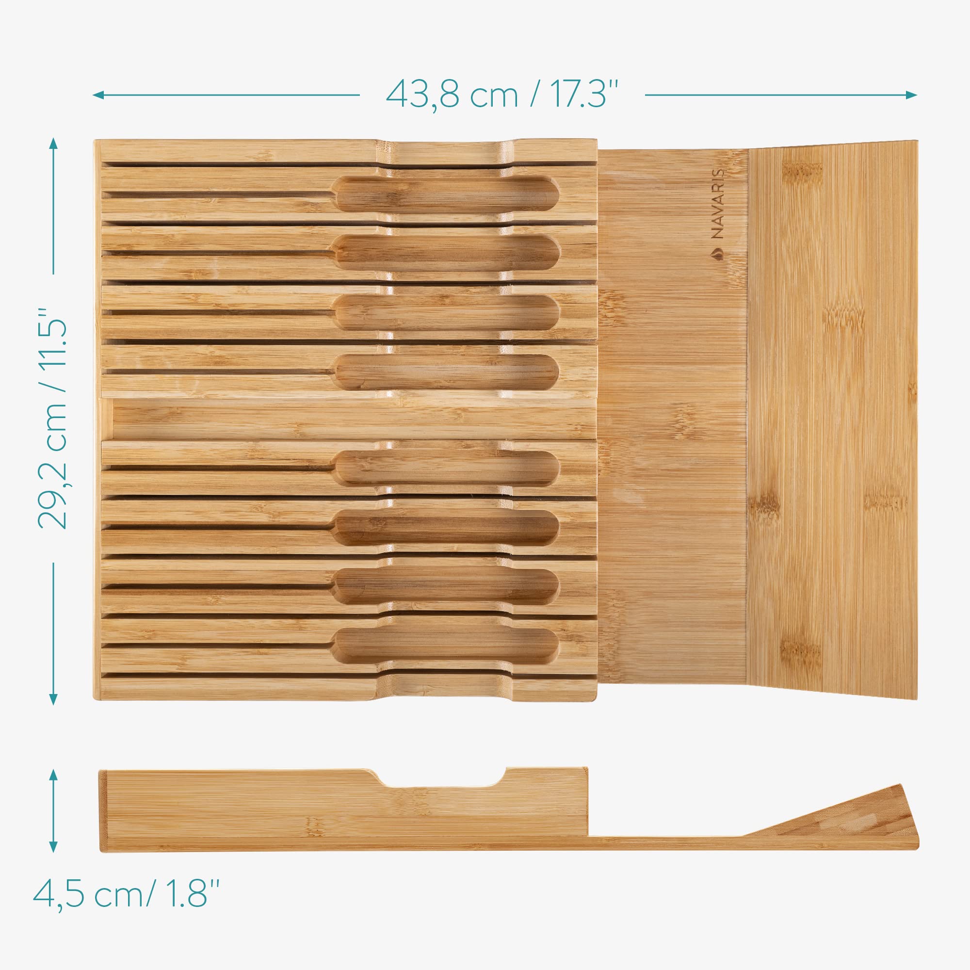 navaris-kitchen-messerblock-bambus-16-messer-natur image 6