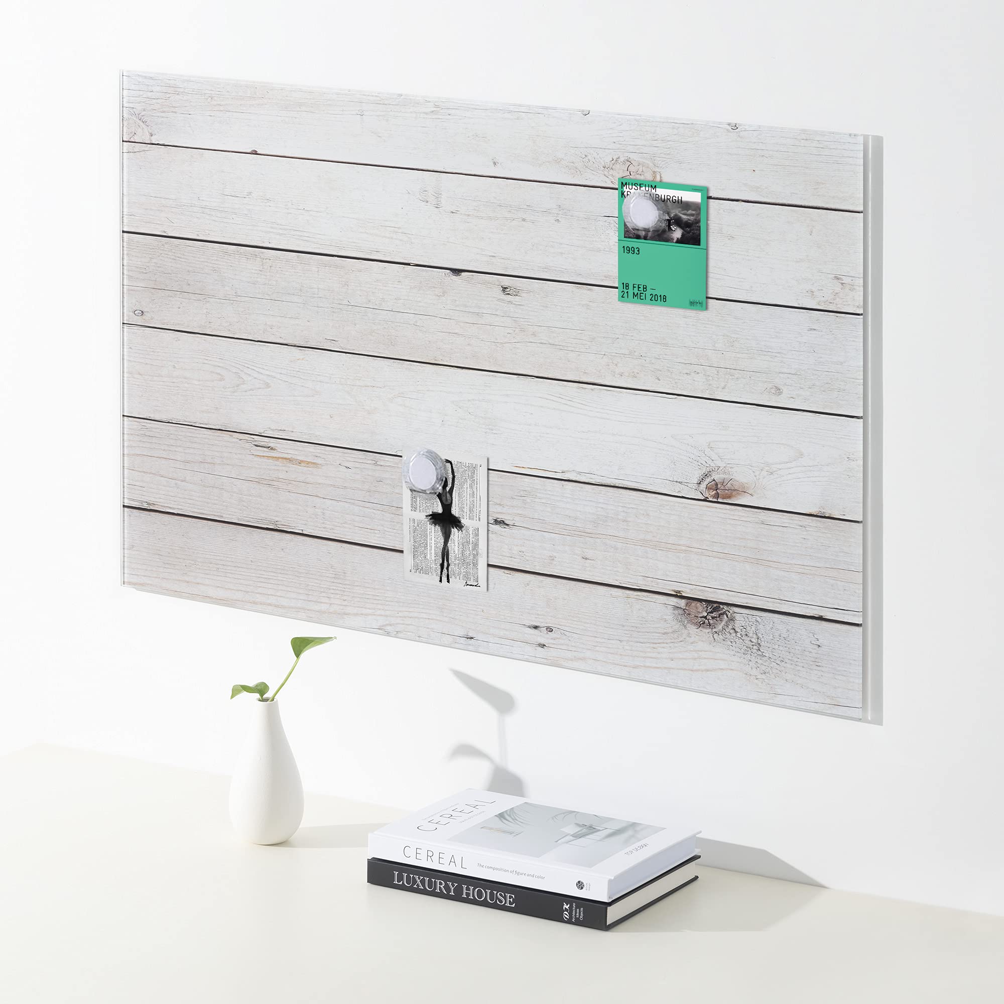 navaris-office-hobby-whiteboard-magnetisch-61x88-9cm-glas image 2