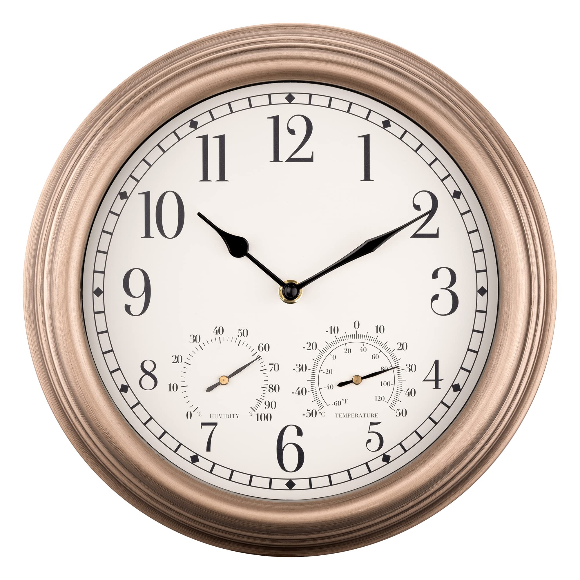 navaris-outdoor-wanduhr-analog-30-5cm-thermometer-hygrometer image 7