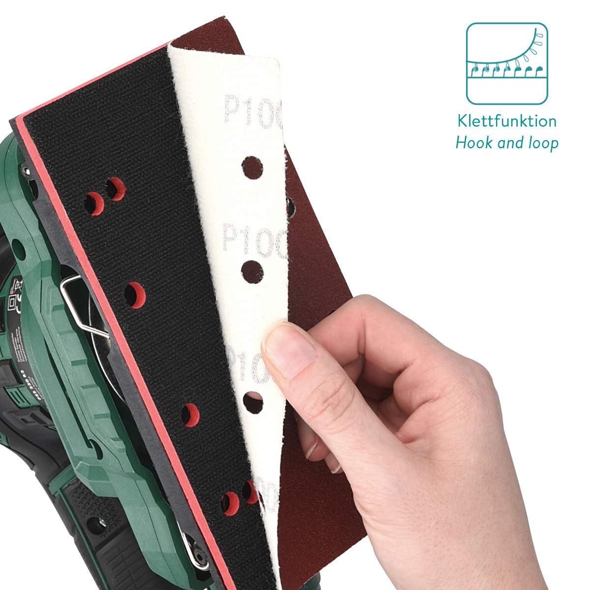 navaris-klett-schleifpapier-25x-93x187mm-schwingschleifer-p40-p100 image 6