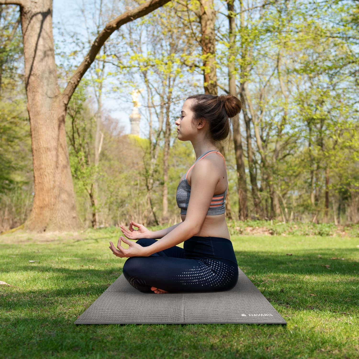 navaris-faltbare-yogamatte-4mm-fitnessmatte-173x61-lila image 2