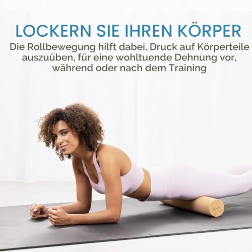 navaris-faszienrolle-kork-fitnessrolle-45-cm-r-cken-massage image 7