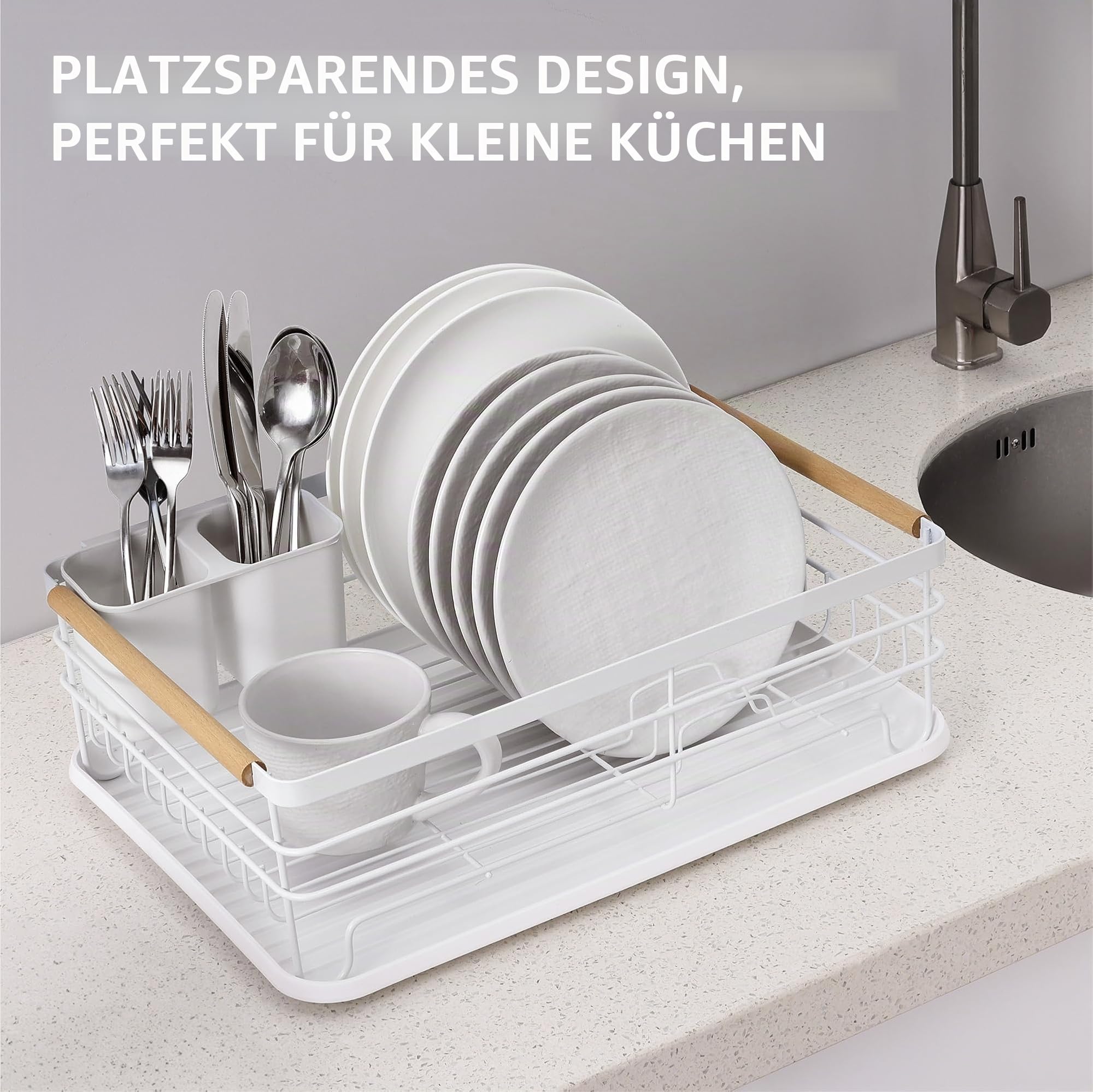 navaris-kitchen-abtropfgestell-wei-42-5x31-5-f-r-teller image 4
