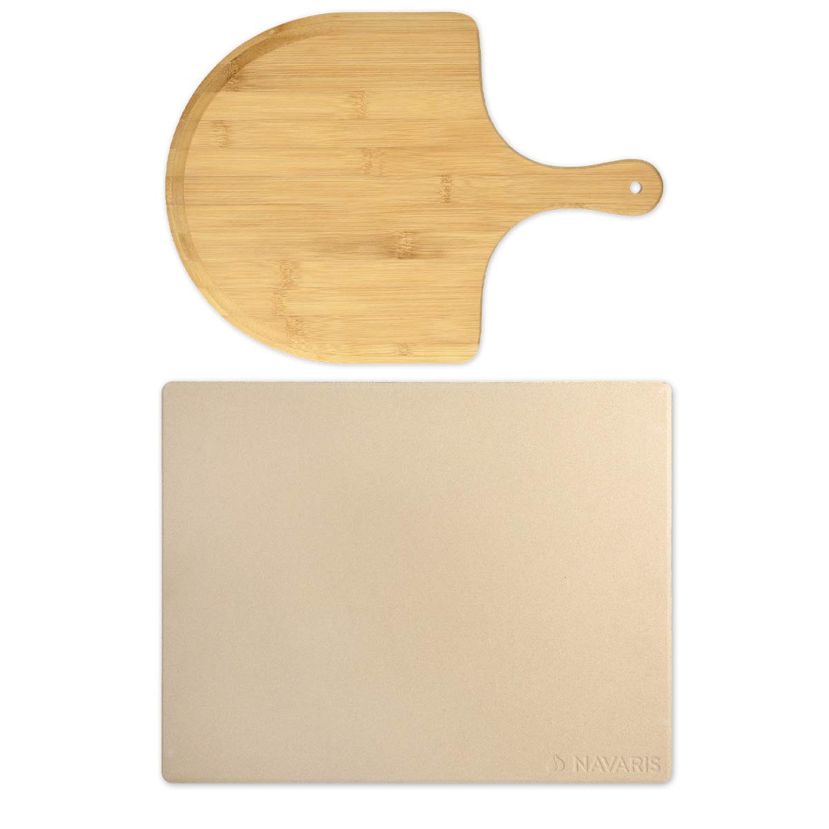 navaris-kitchen-pizzastein-38x30-cm-cordierit-mit-schaufel image 4
