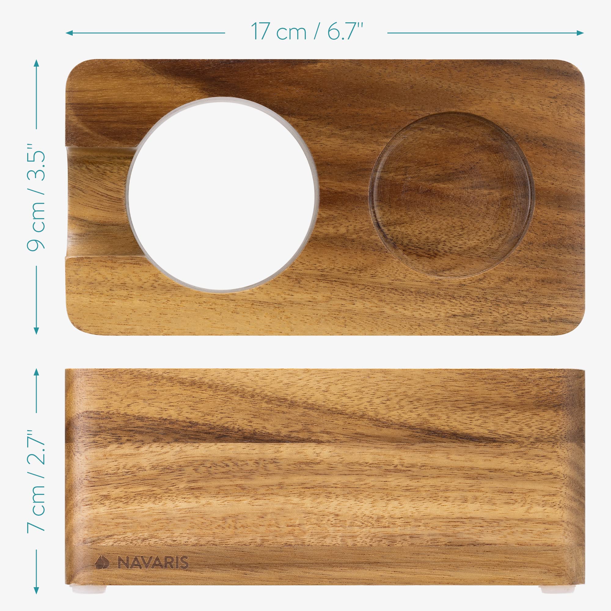 navaris-kitchen-tamperstation-51mm-akazienholz-naturbraun image 6