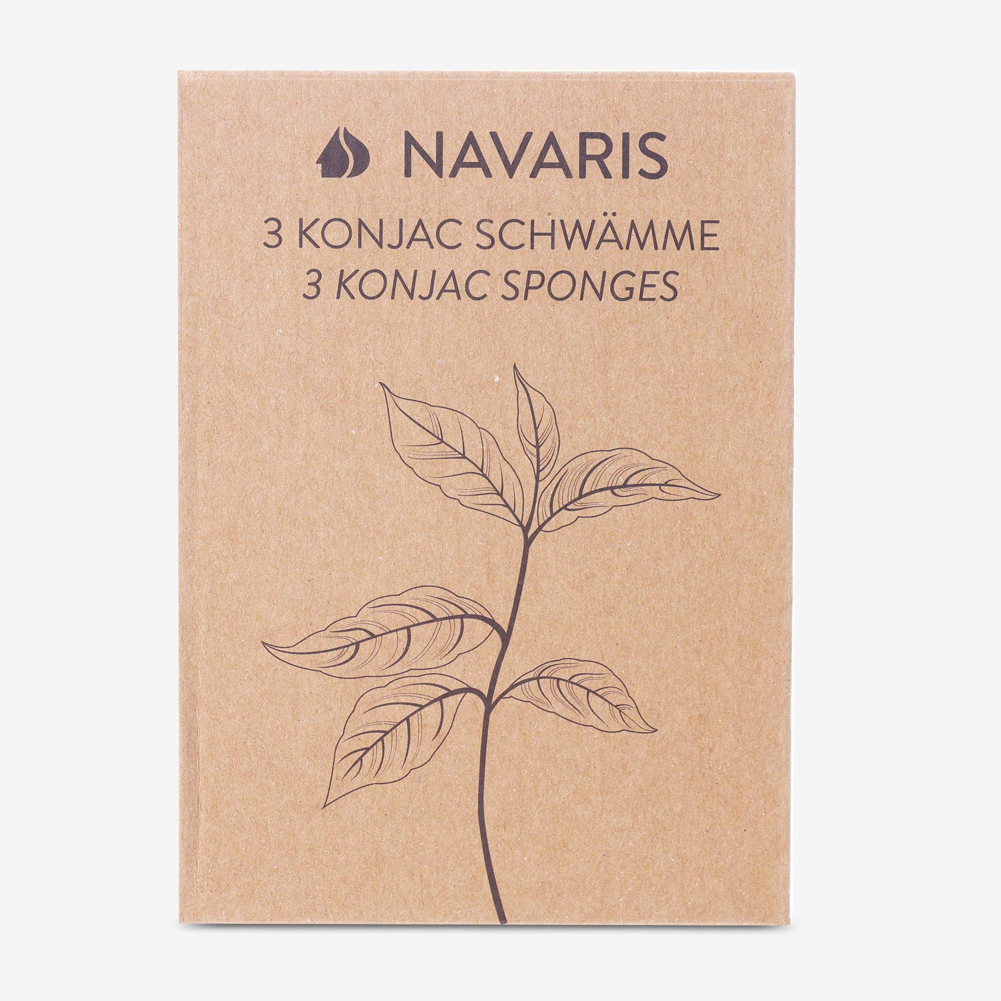 navaris-konjac-schwamm-rosa-tonerde-gesichtsschwamm-3er-set image 7