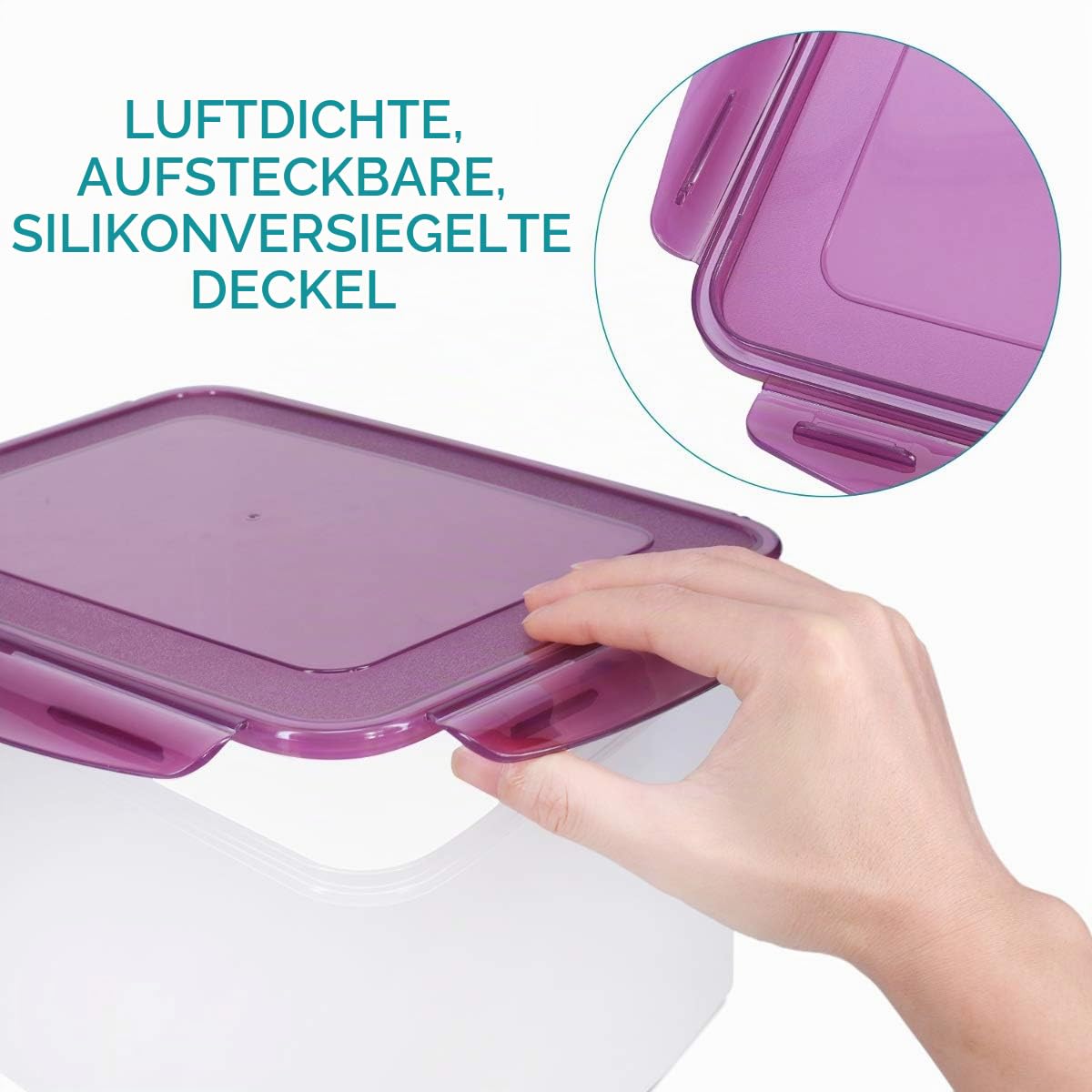 navaris-frischhaltedose-9l-mit-deckel-vorratsdose-stapelbar image 3
