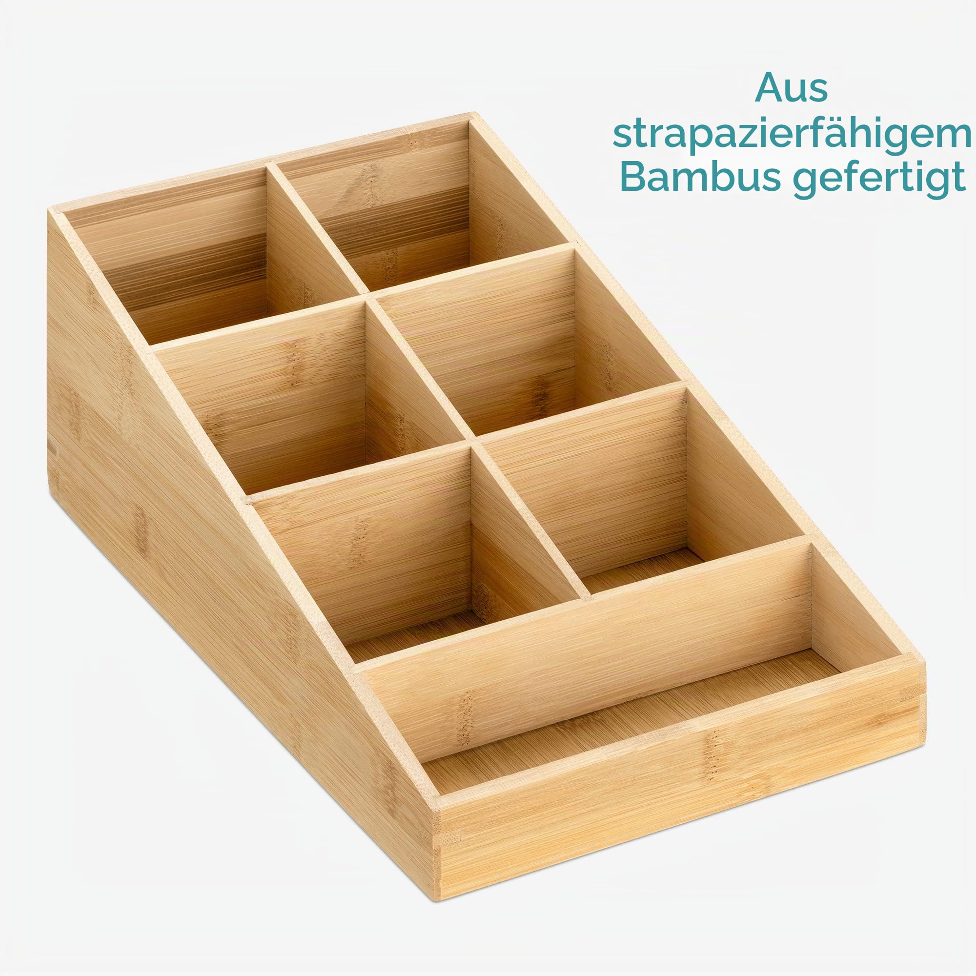 navaris-kaffee-organizer-bambus-7-f-cher-kaffeebar image 6