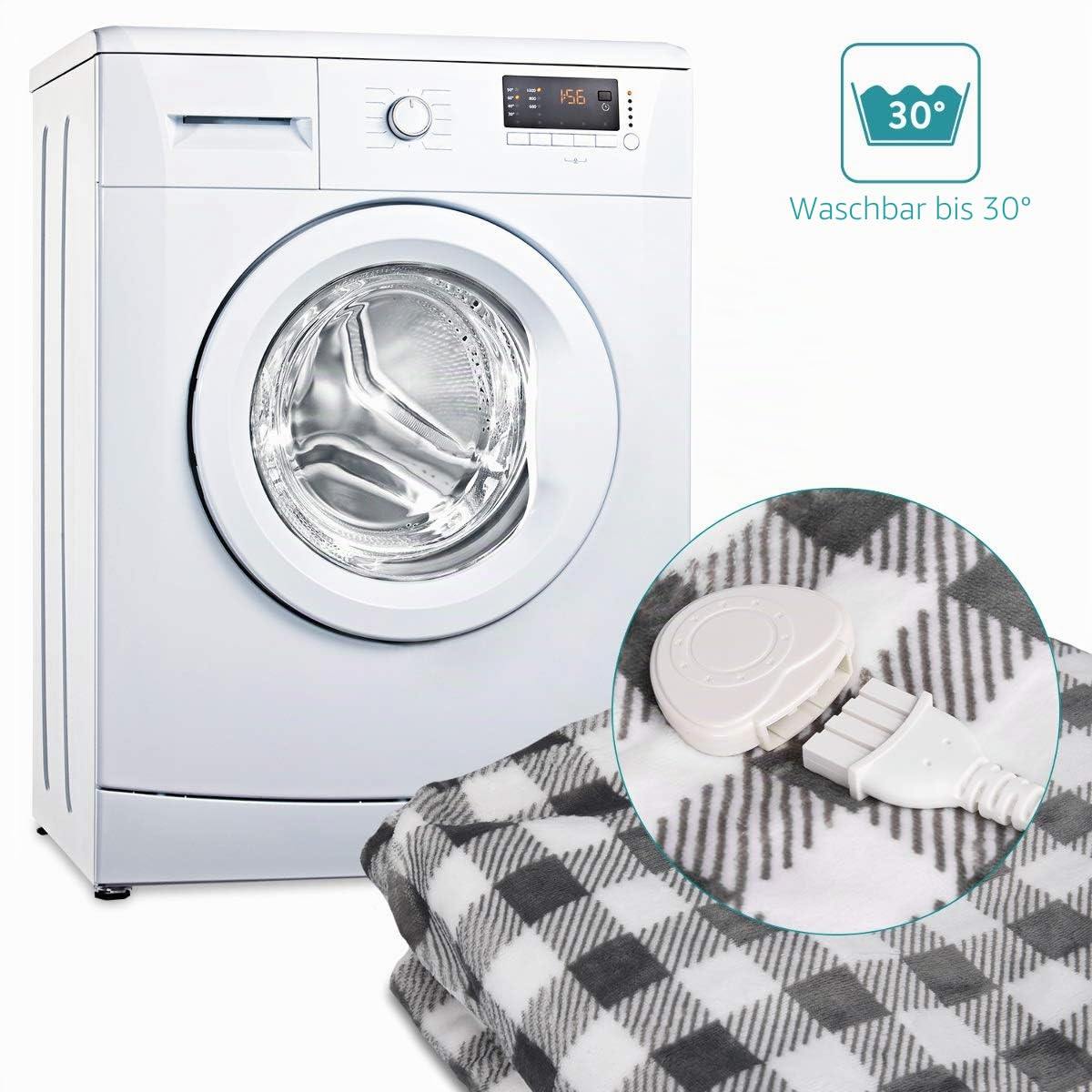 navaris-xxl-poncho-heizdecke-180x130-grau-wei-mit-abschaltautomatik image 4