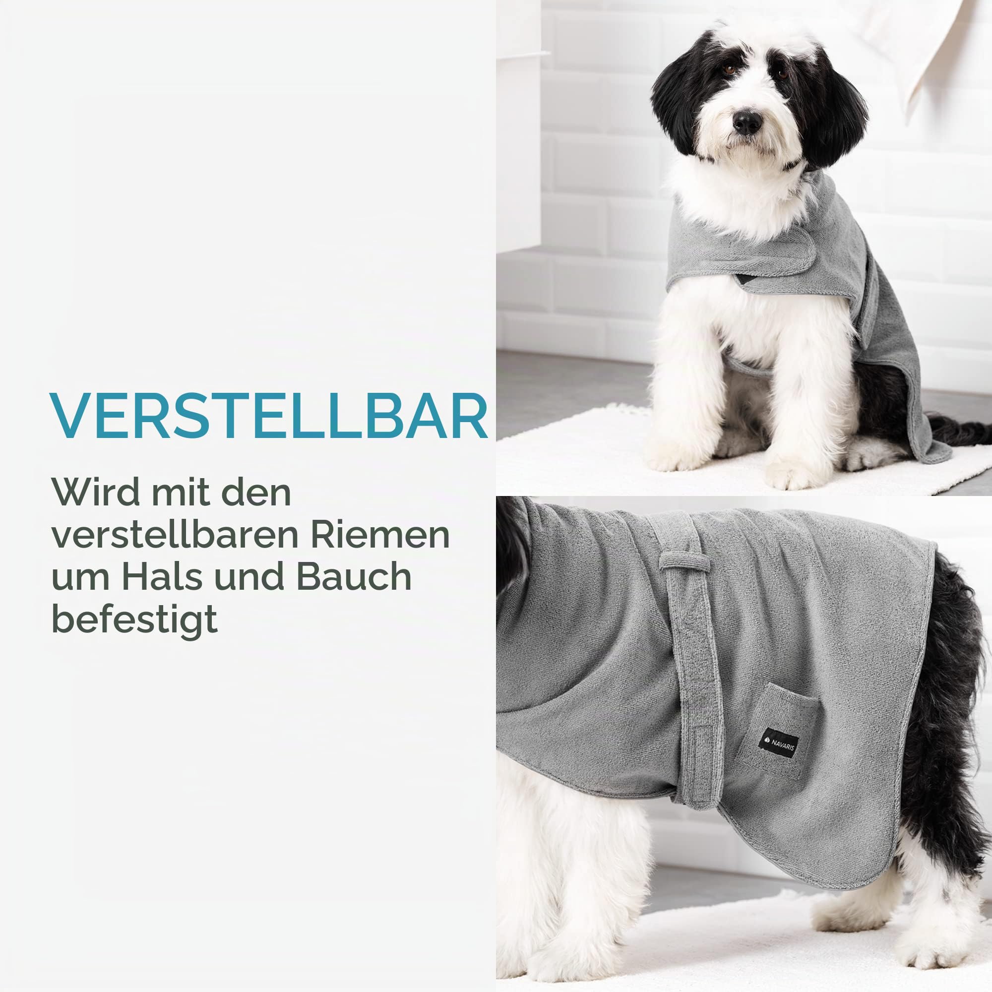navaris-hundebademantel-m-mikrofaser-mit-klettverschluss image 3