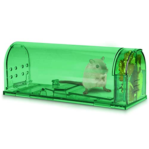 navaris-garden-lebendfalle-m-use-2er-set-gr-n-transparent-17cm image 8