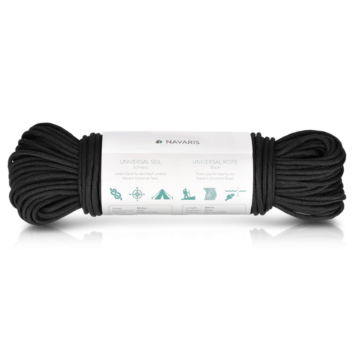 navaris-outdoor-survival-seil-4mm-30-5m-polyester-schwarz image 5