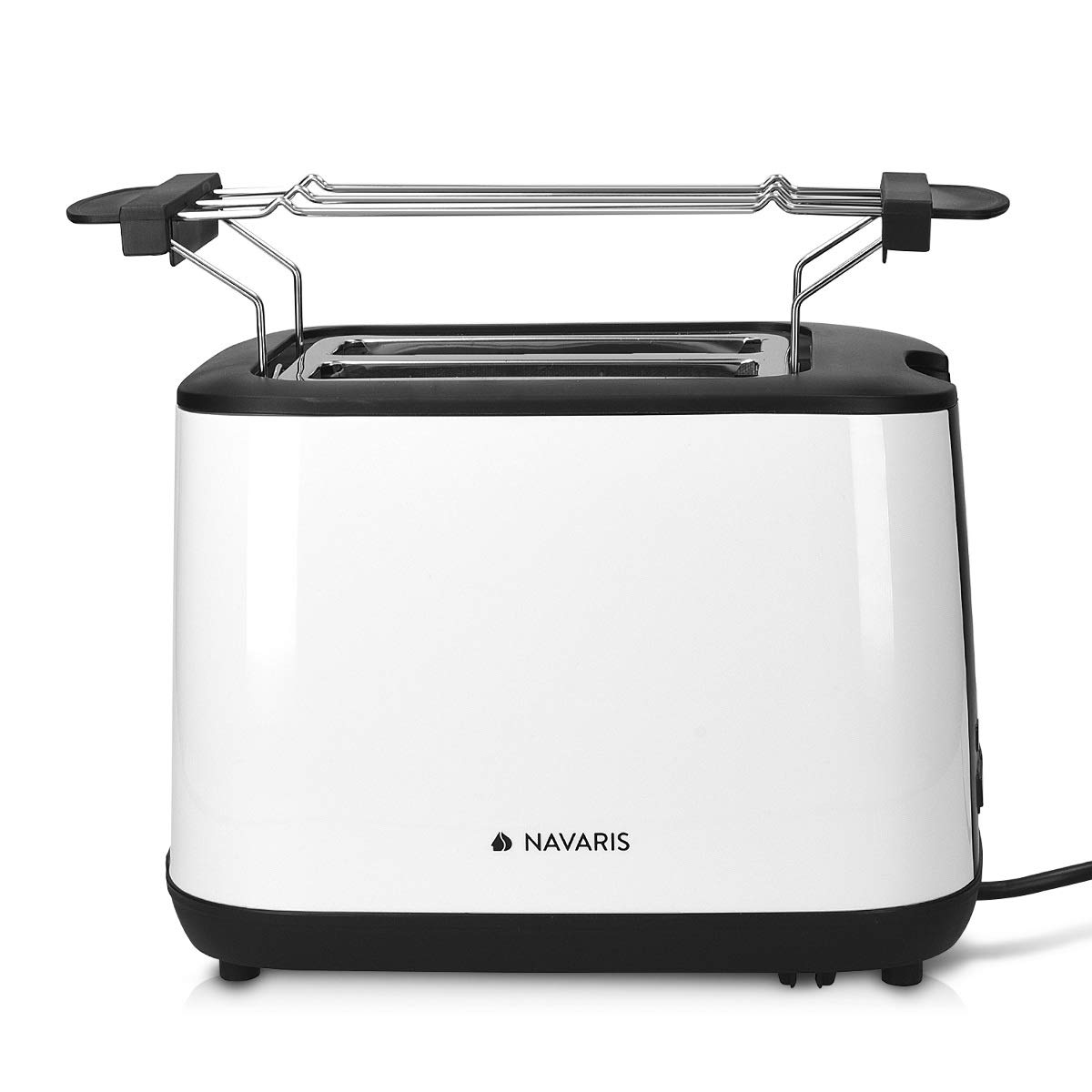navaris-kitchen-doppelschlitz-toaster-wei-1000w-2-schlitze image 8