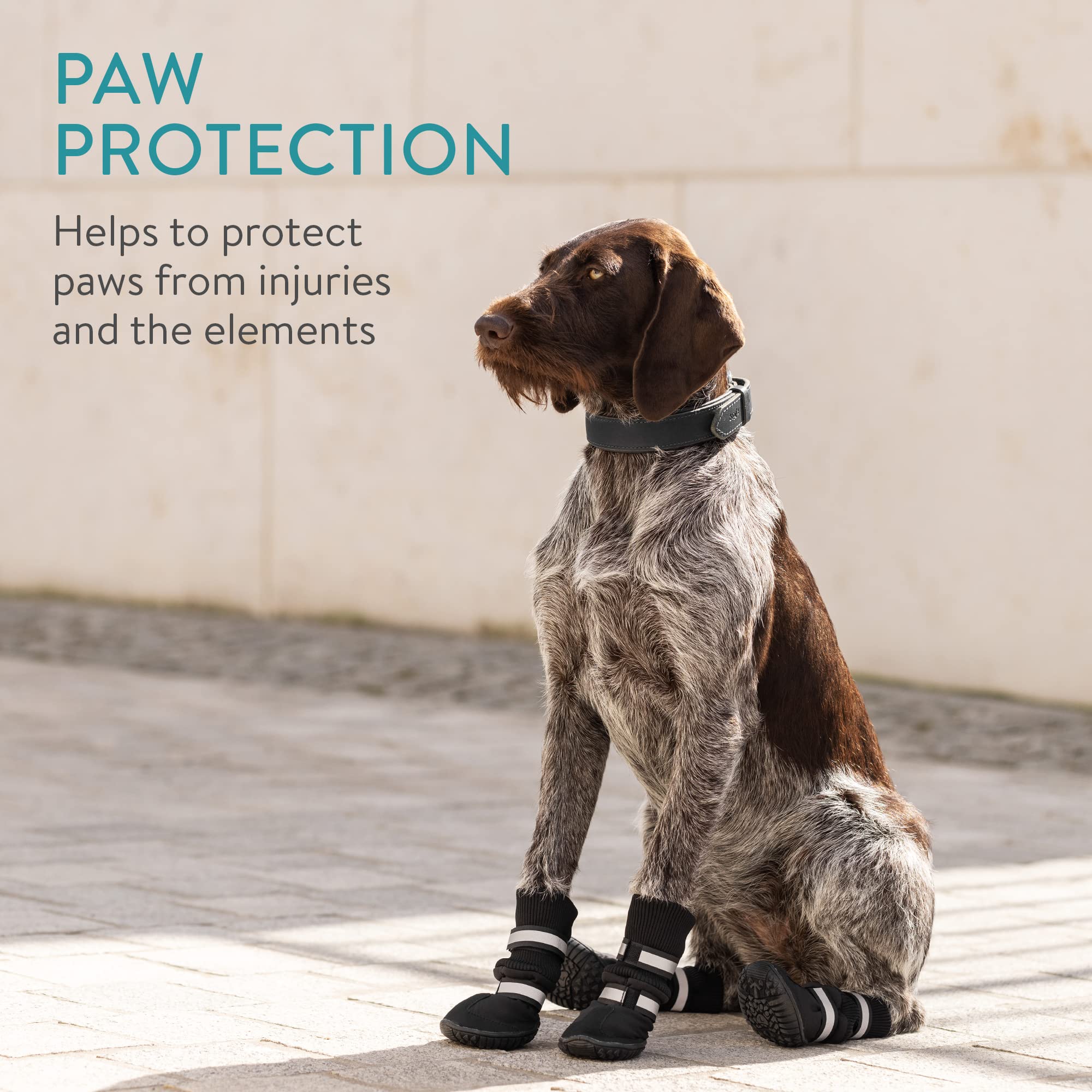 navaris-animals-pfotenschutz-hundeschuhe-gr-m-4er-set image 4