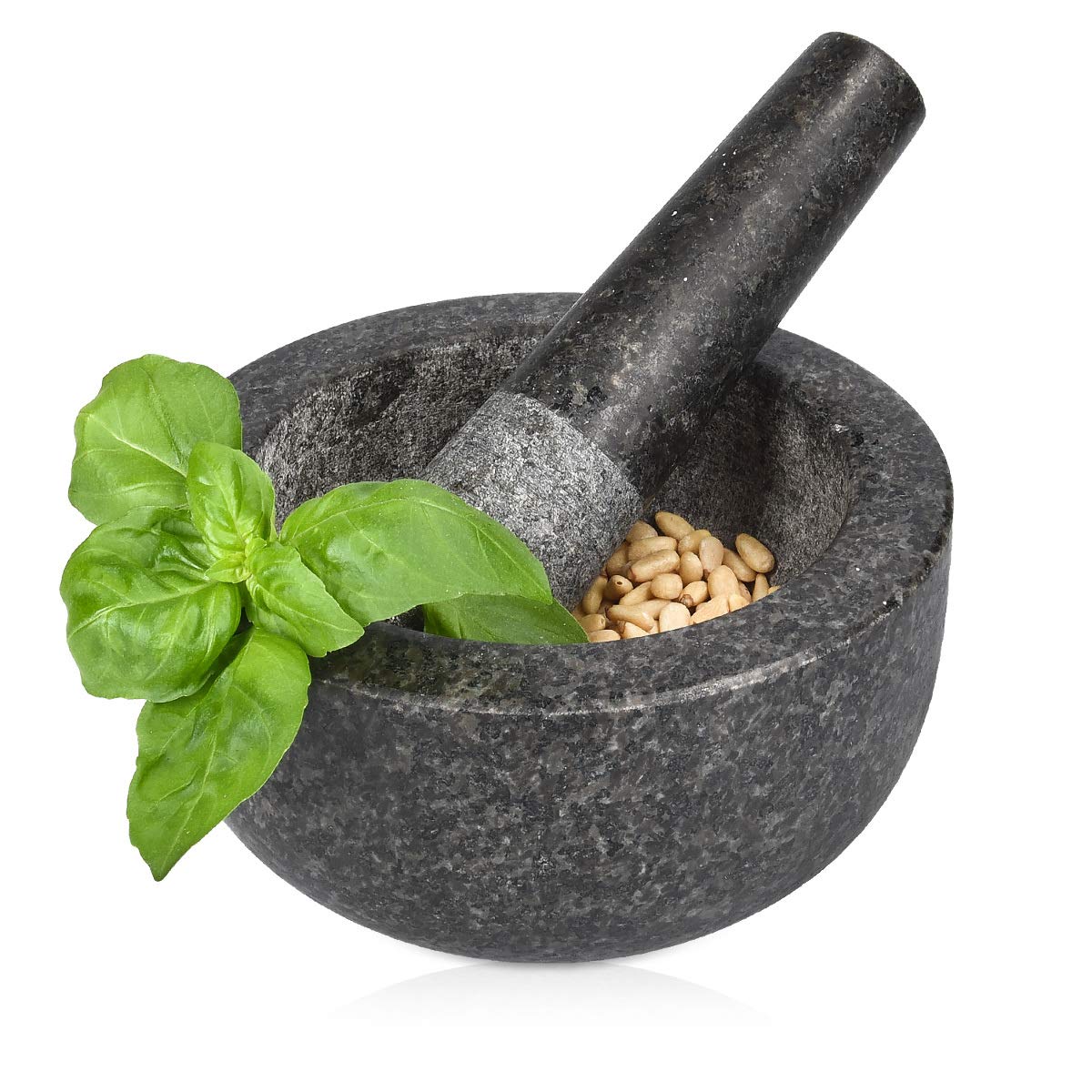 navaris-kitchen-m-rser-mit-st-el-granit-16-cm image 8