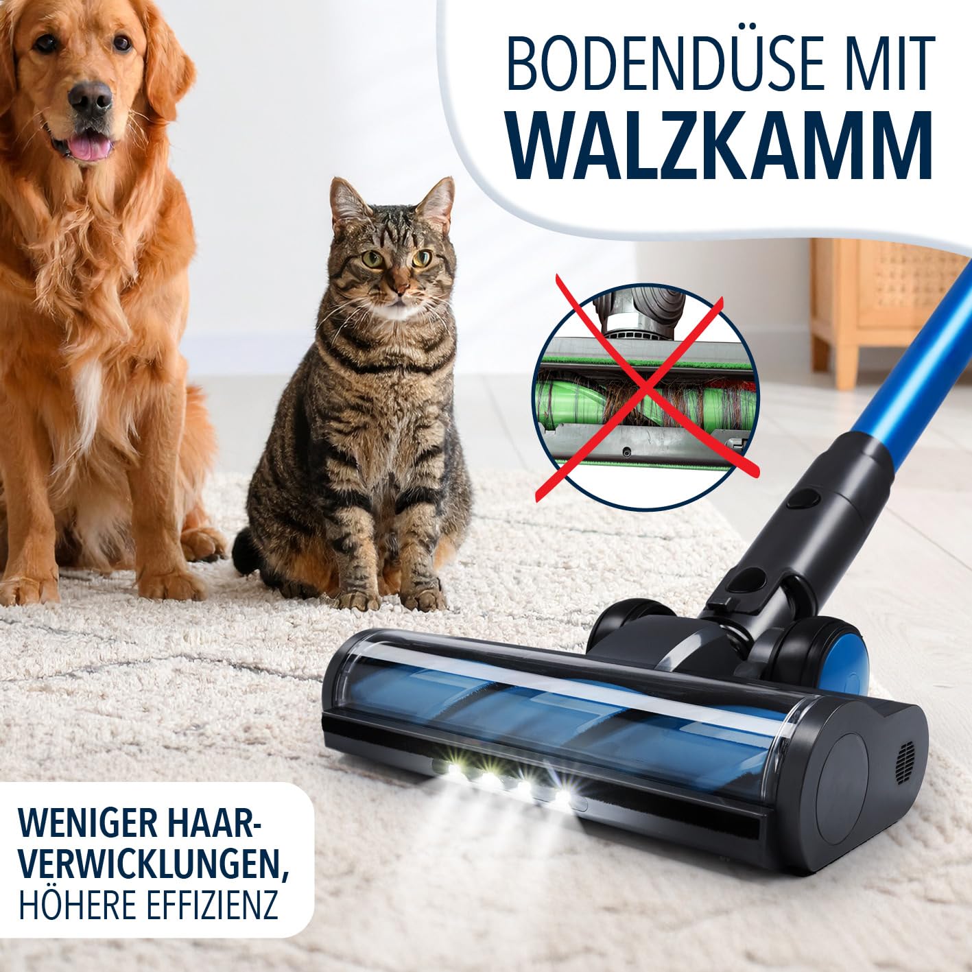 cleanmaxx-aerotec-500-akkusauger-absaugstation-grau-blau-34kpa image 7