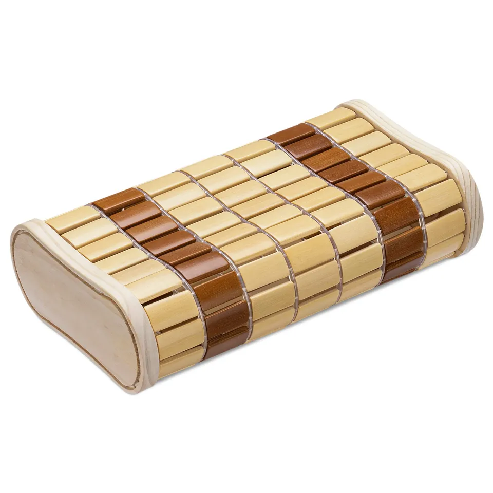 navaris-travel-sauna-kopfst-tze-bambus-braun-natur image 1