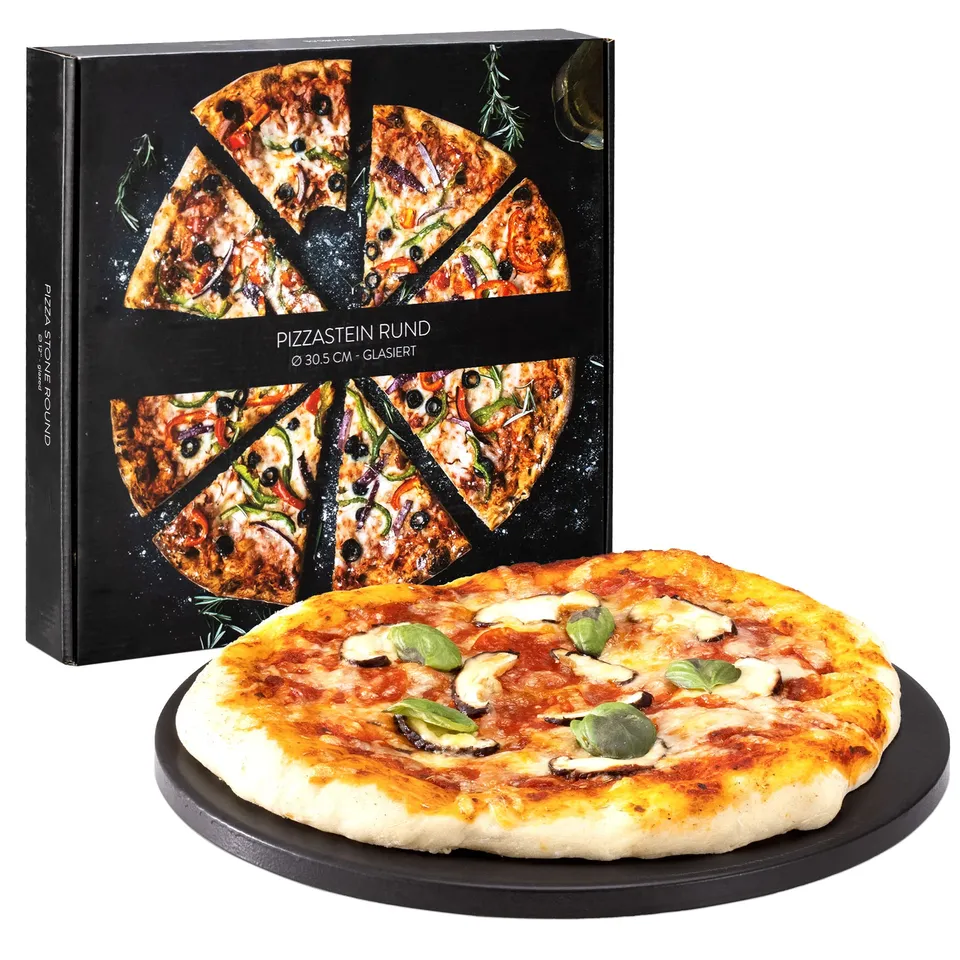 navaris-kitchen-pizzastein-cordierit-30-5-cm-glasiert image 1