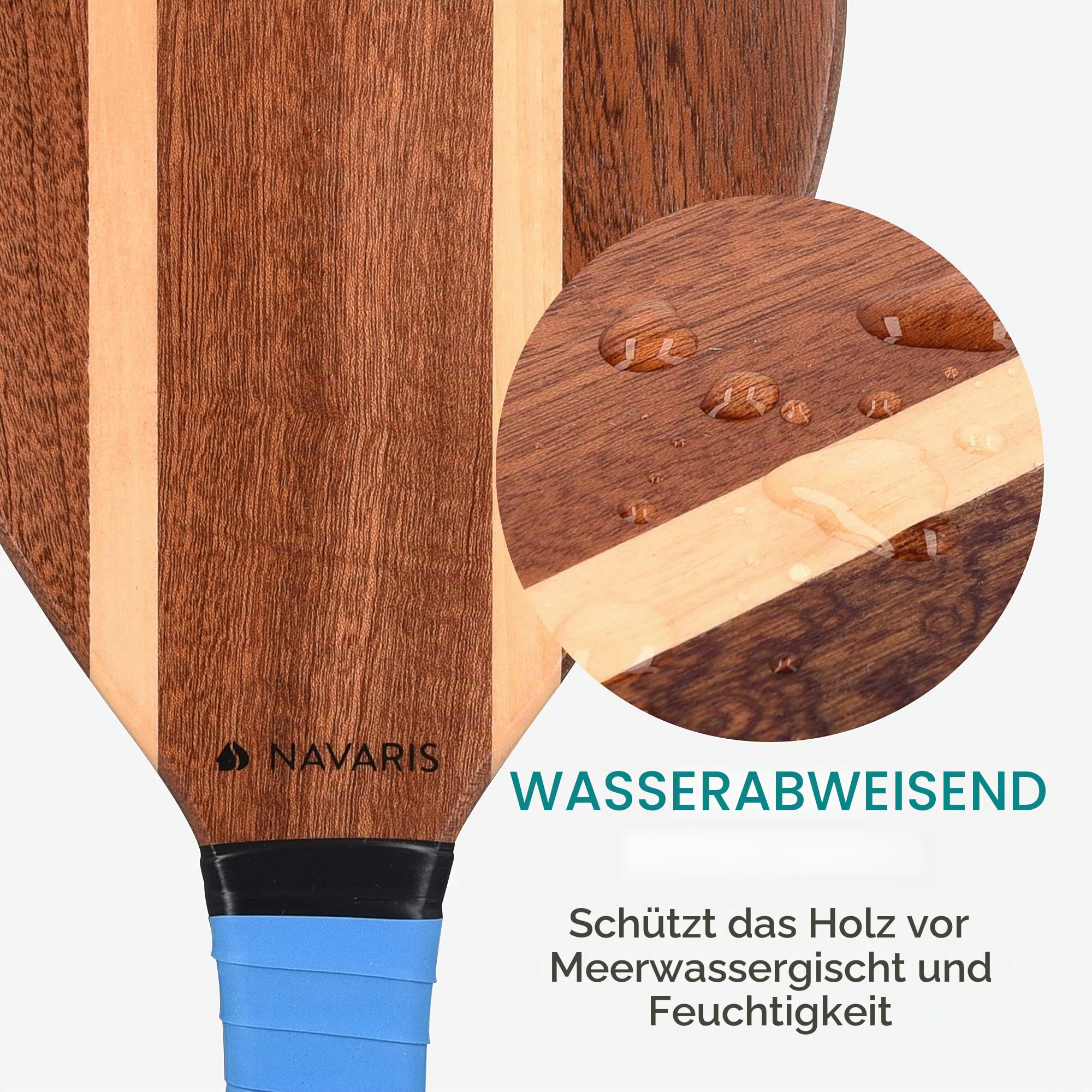 navaris-beachball-frescobol-set-holzschl-ger-2-b-lle image 3