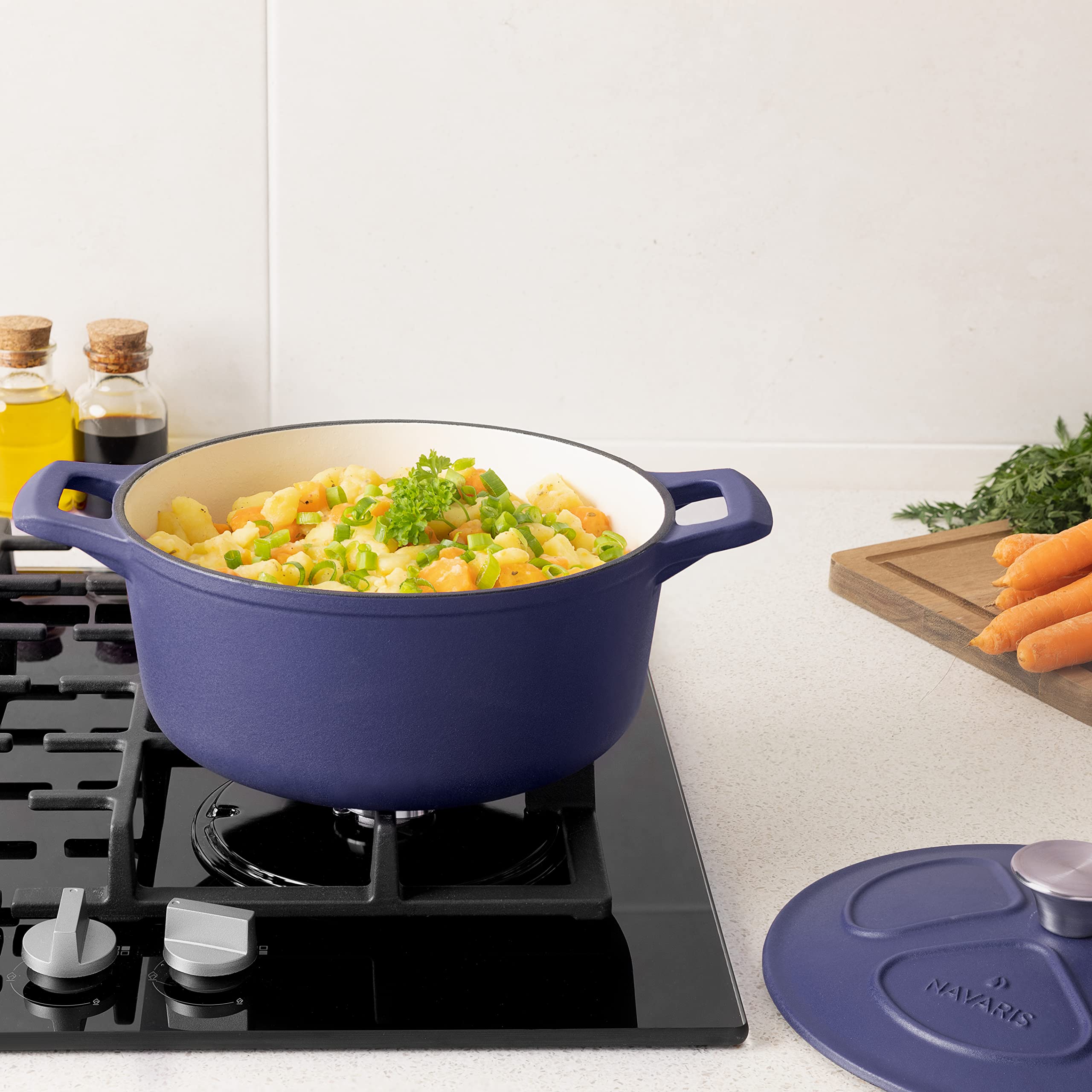 navaris-kitchen-gusseisentopf-br-ter-3-5l-24-cm-emailliert-4 image 2