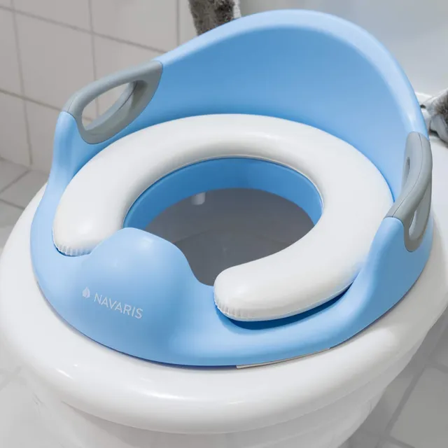 navaris-children-kinder-toilettensitz-mit-griff-und-spritzschutz image 1