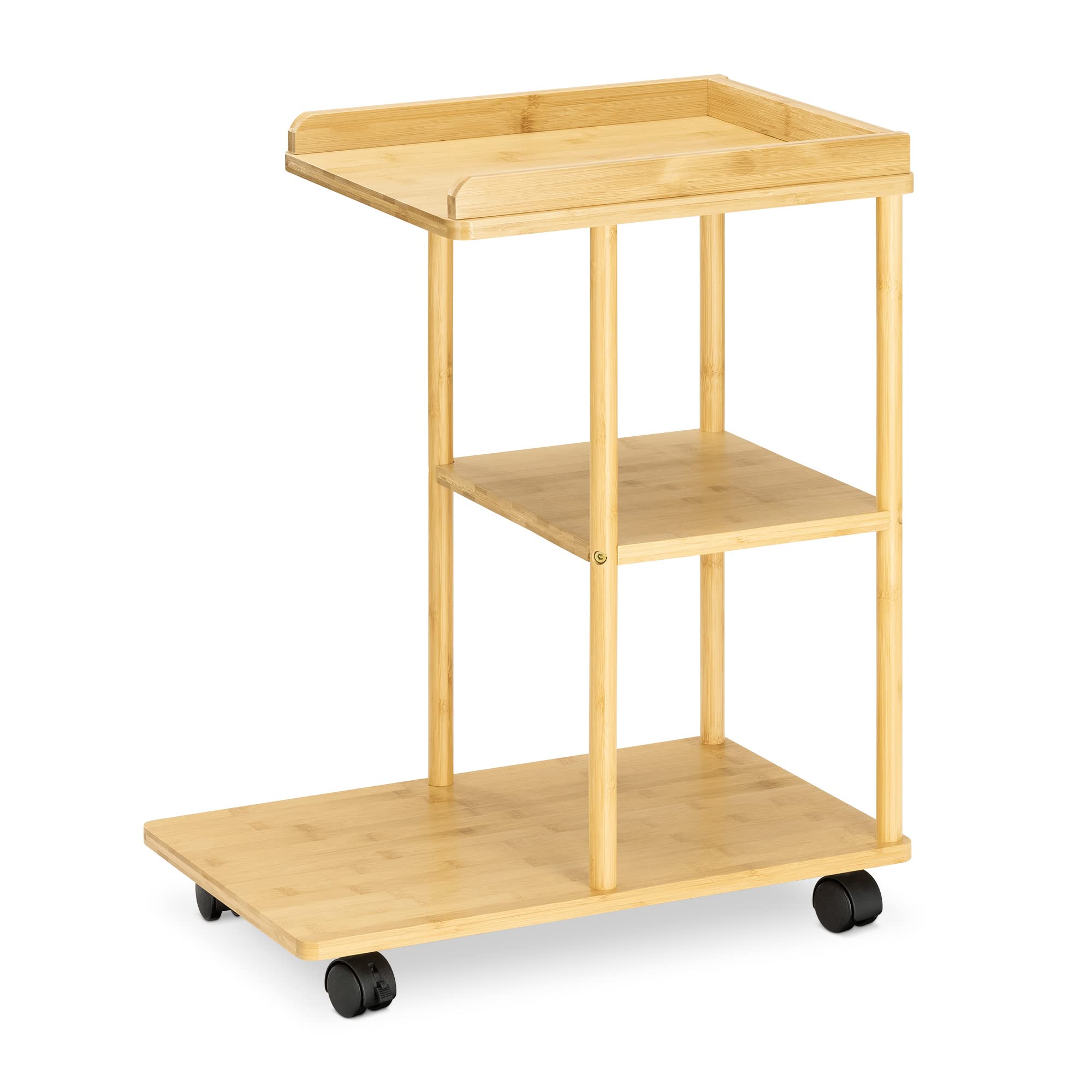 navaris-living-beistelltisch-bambus-mit-rollen-61-cm image 6