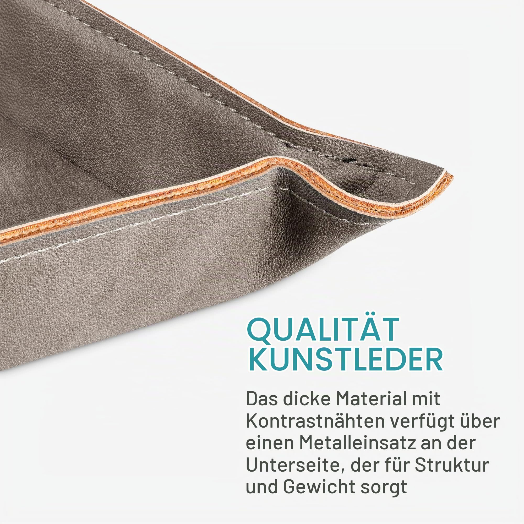 navaris-office-hobby-lederschale-2er-set-grau-kunstleder image 5