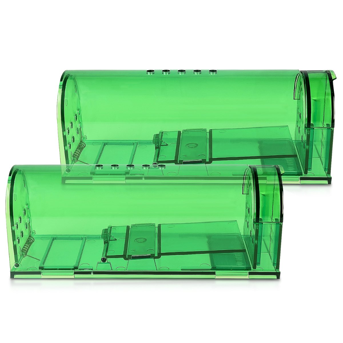 navaris-garden-lebendfalle-m-use-2er-set-gr-n-transparent-17cm image 5