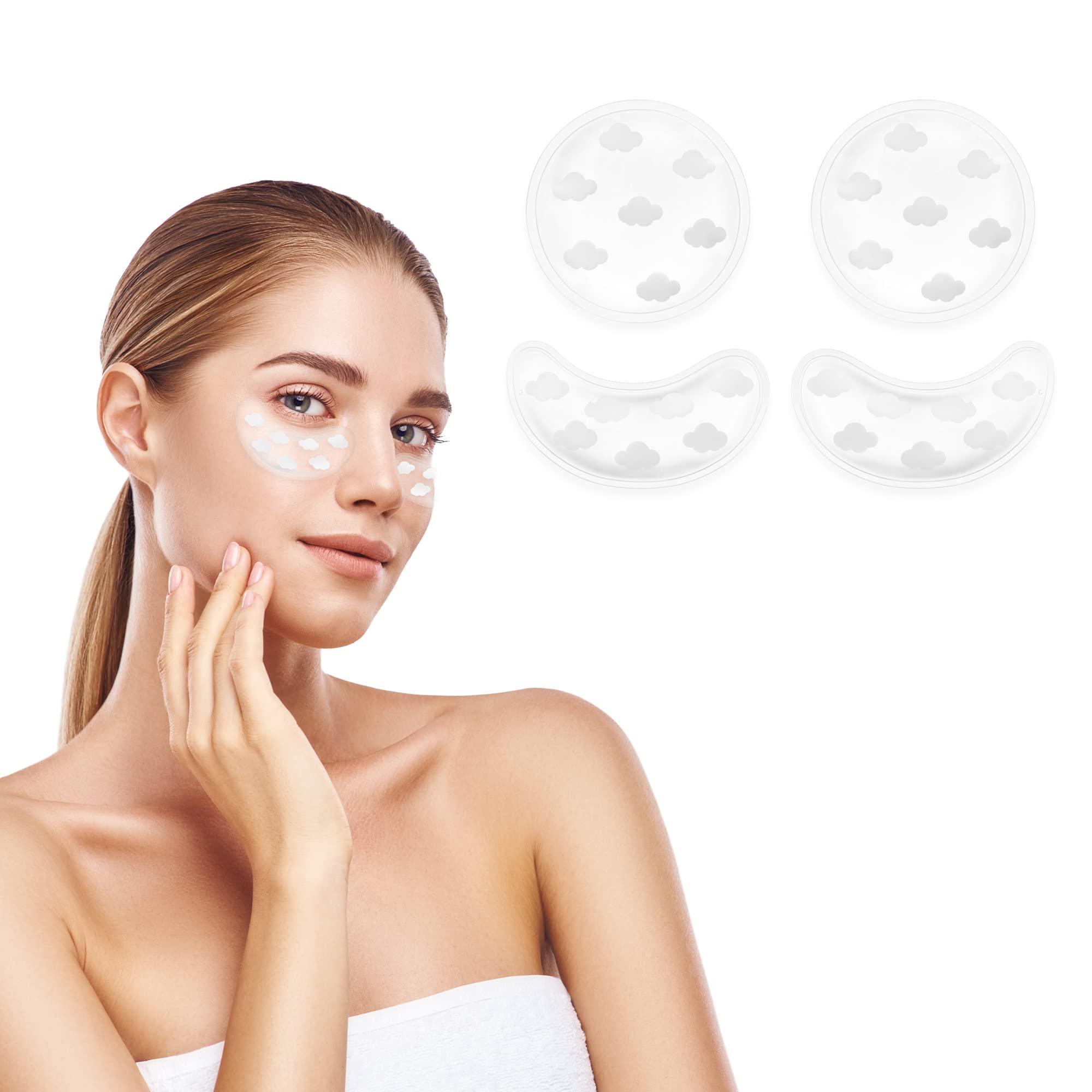 navaris-living-gel-augenpads-4er-warm-kalt-wolken-design image 1