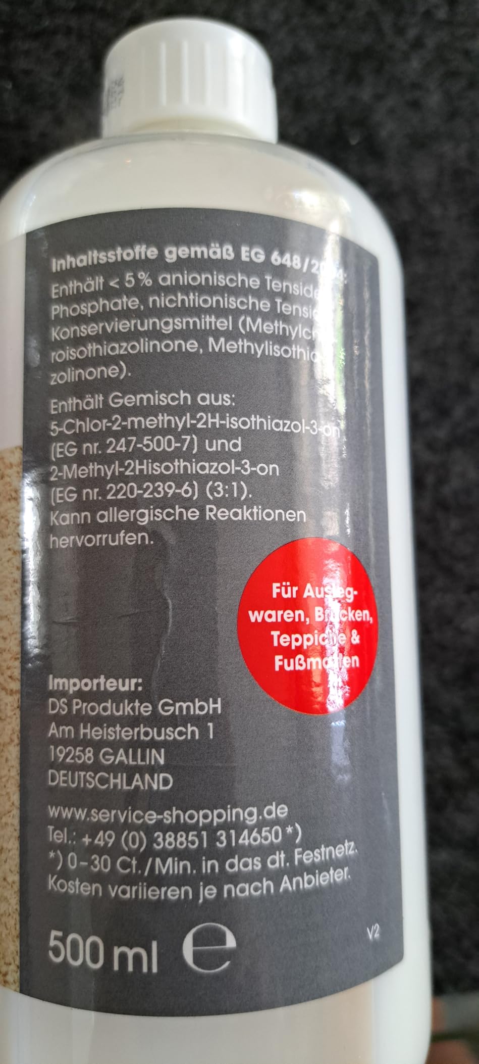 Flecken weg