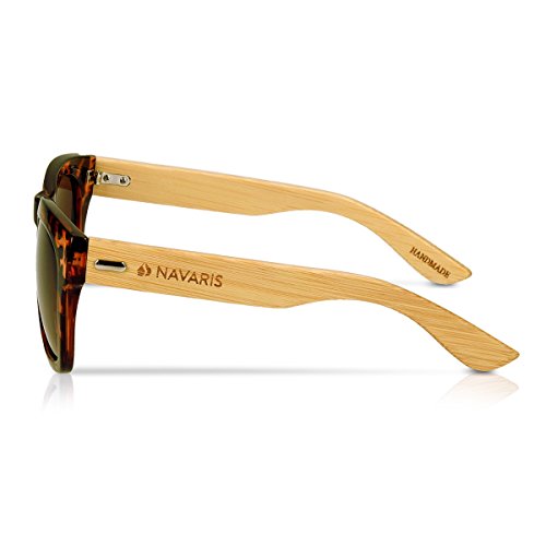 navaris-beauty-holz-sonnenbrille-uv400-bambus-braun image 8
