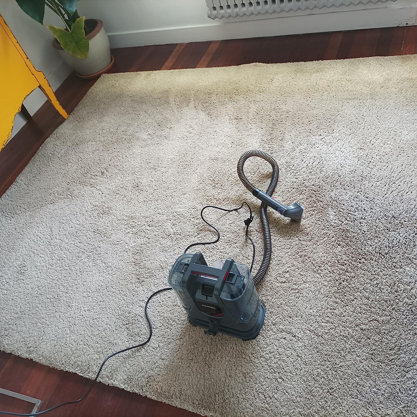 Nur teils sauber