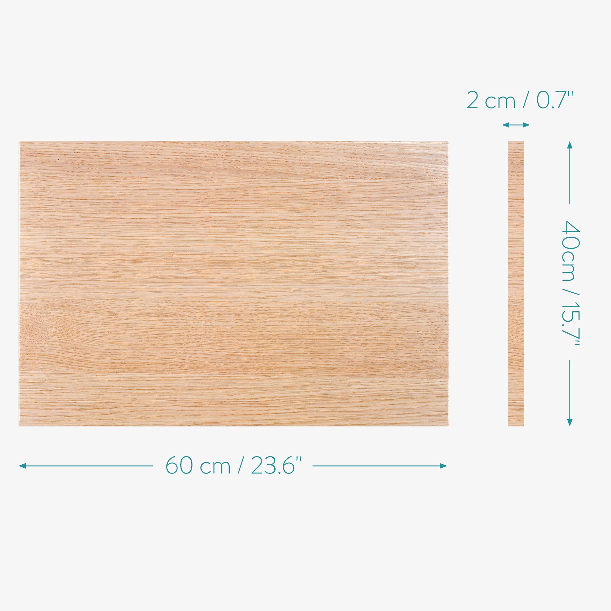 navaris-magnettafel-memoboard-60x40-magnetpinnwand-holz-design image 4