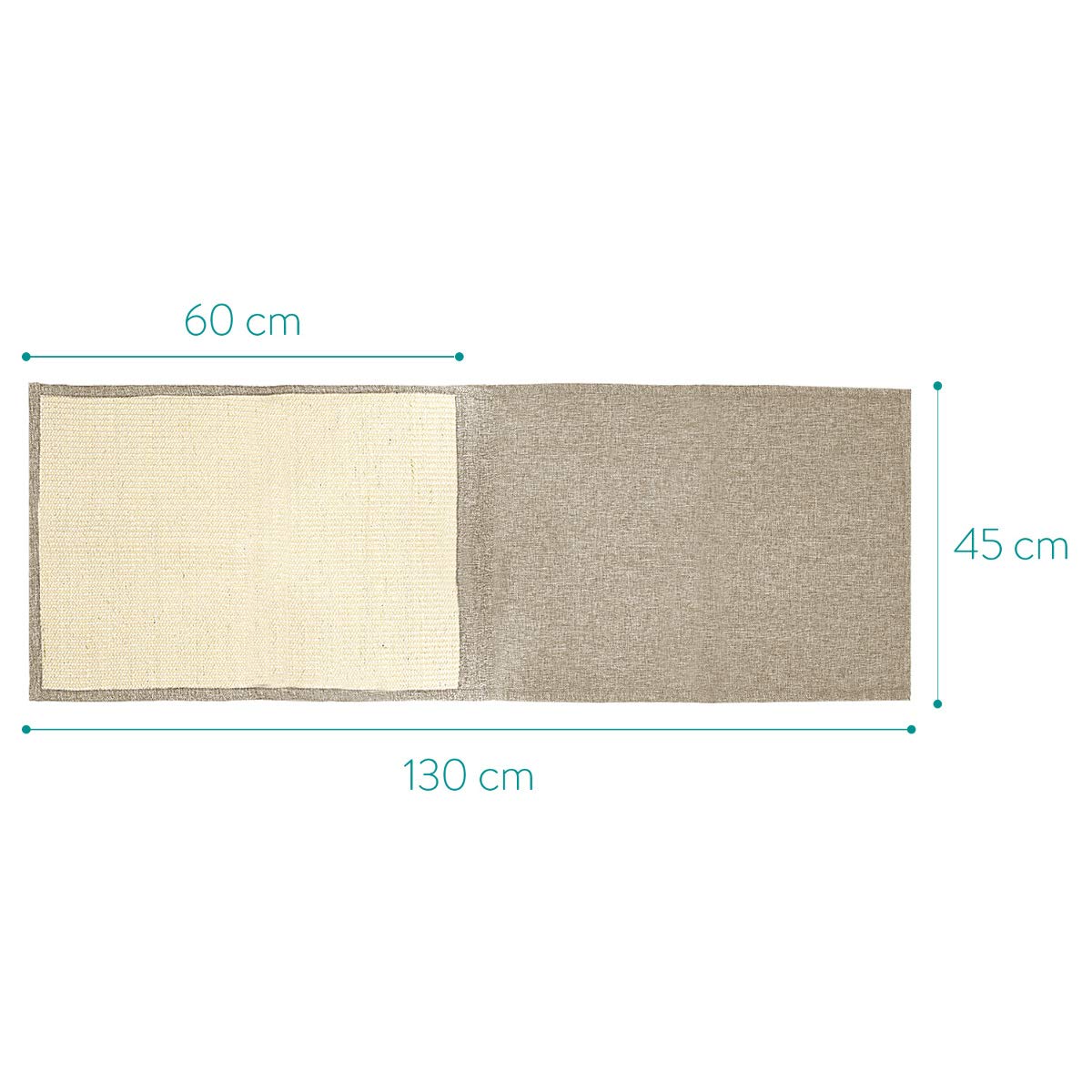 navaris-kratzmatte-katze-sisal-130x45cm-sofa-kratzschutz image 4