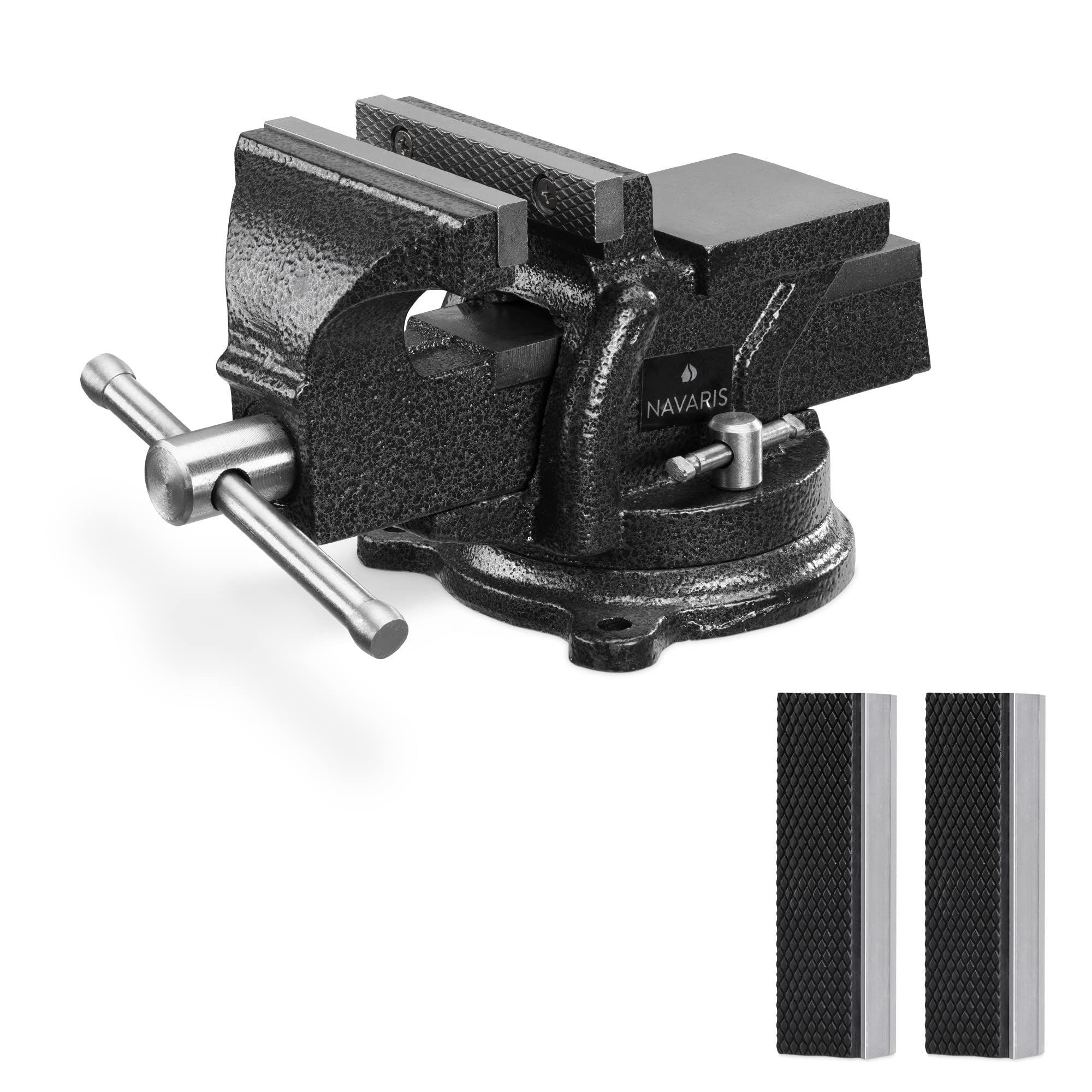 navaris-hardware-schraubstock-100mm-gusseisen-1000kg-amboss image 6