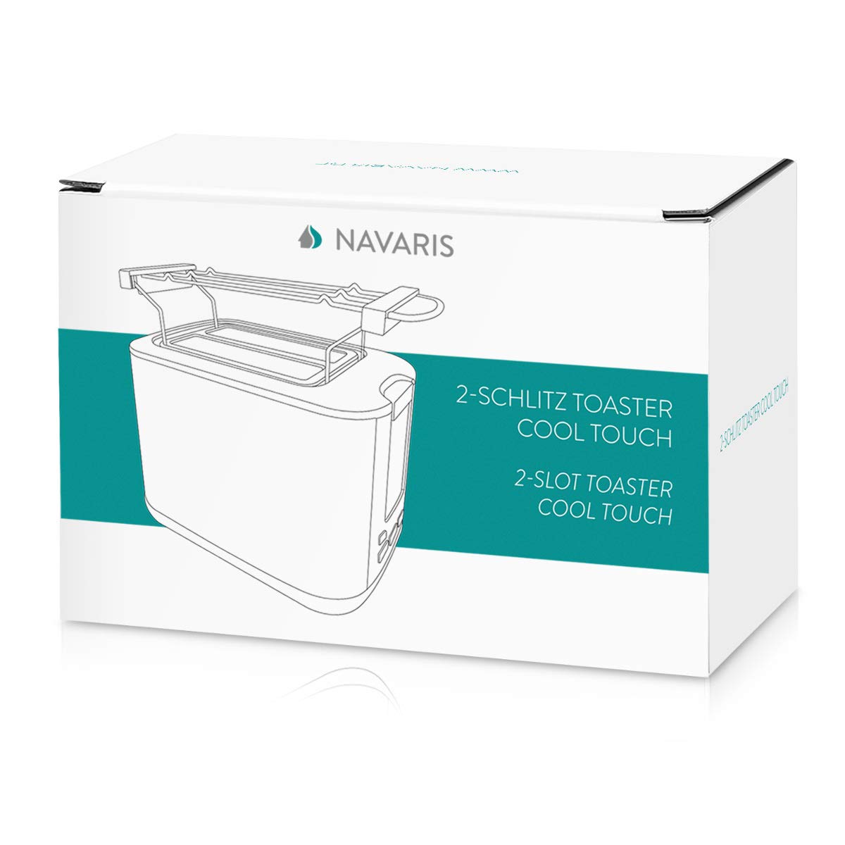 navaris-toaster-doppelschlitz-schwarz-1000w-6-stufen image 7