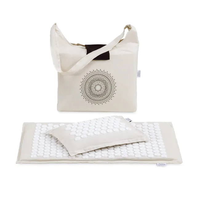 navaris-akupressur-set-2in1-matte-mit-kissen-entspannung image 1