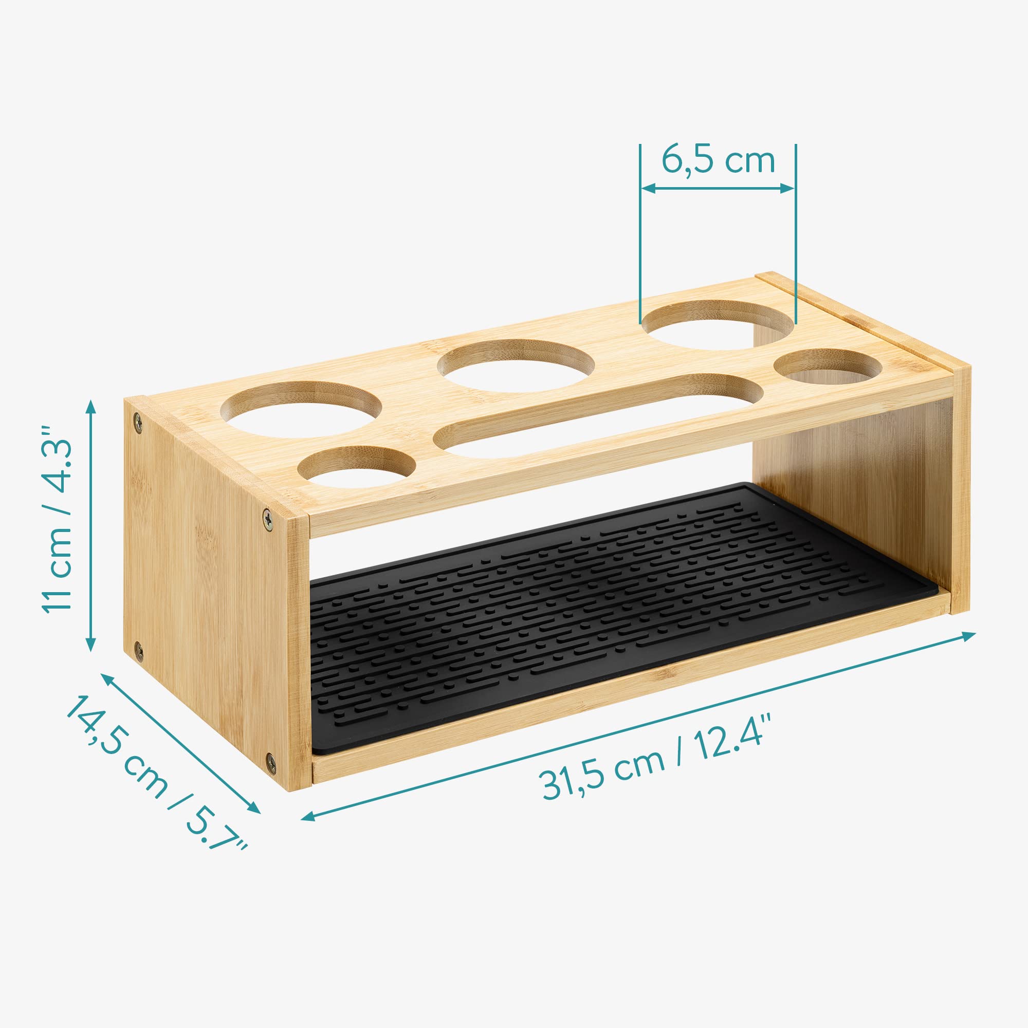 navaris-abtropfst-nder-bambus-f-r-sodastream-flaschen image 4