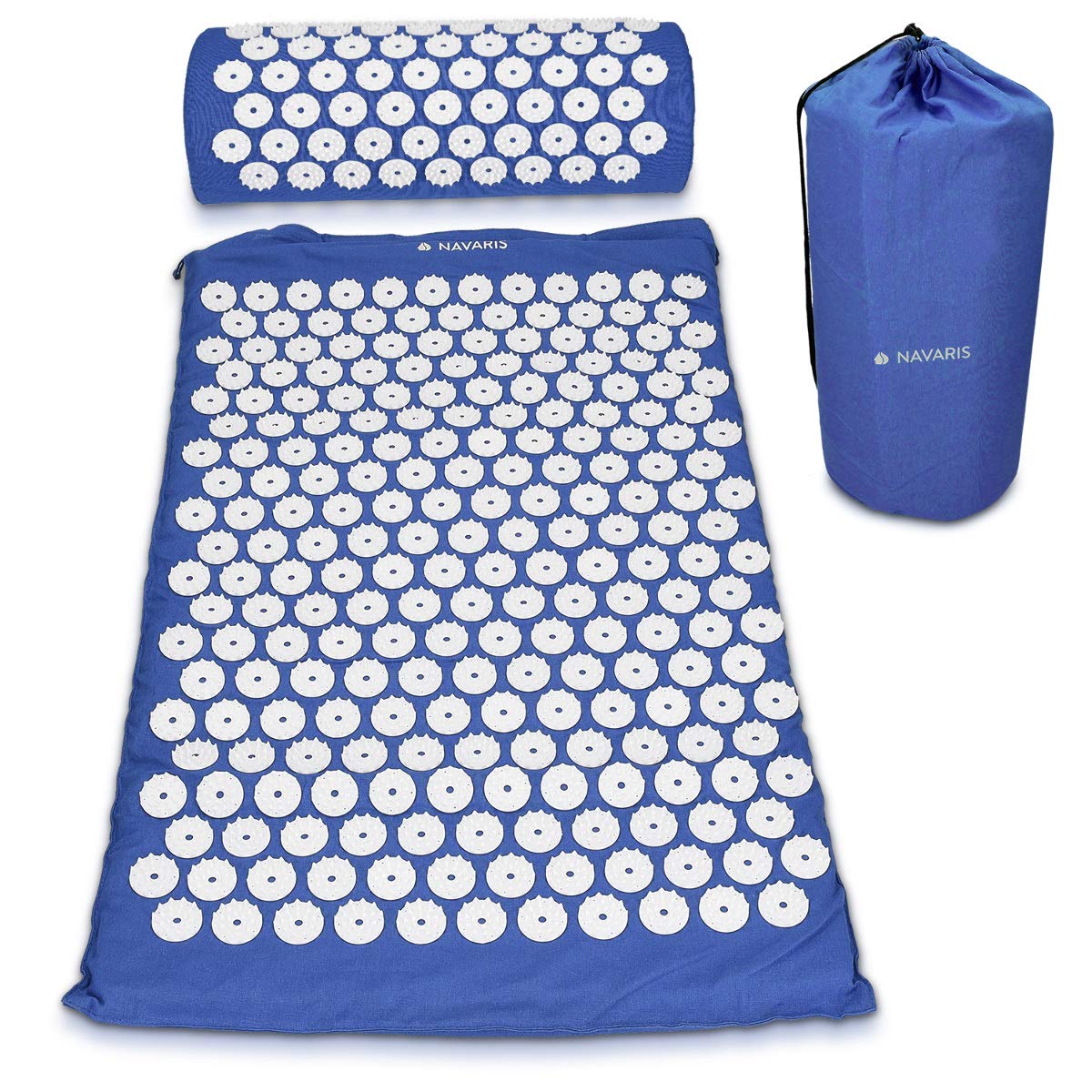 navaris-akupressurmatte-set-2in1-nadelmatte-blau-mit-kissen image 5