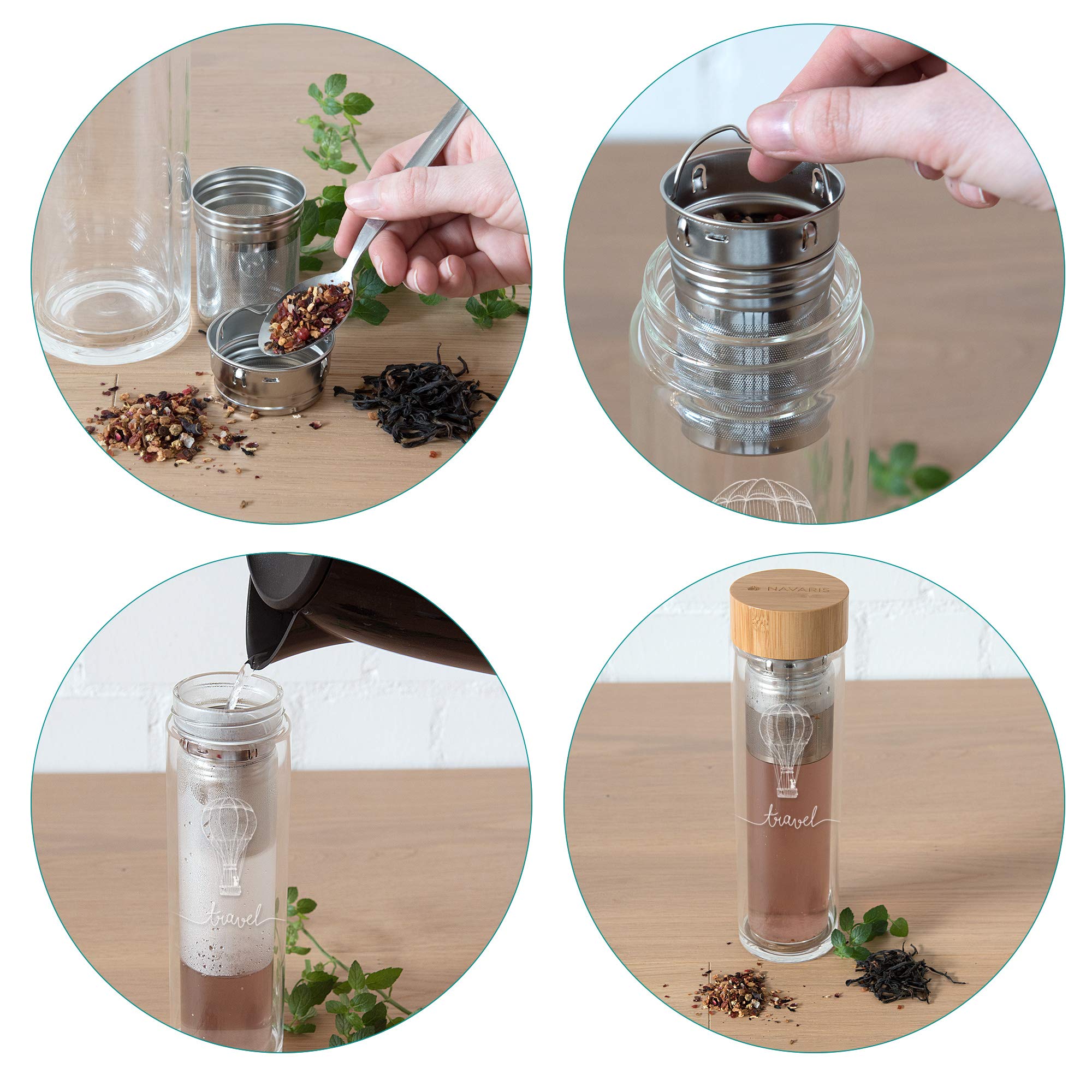 navaris-kitchen-teeflasche-glas-450ml-doppelwandig-mit-sieb image 3