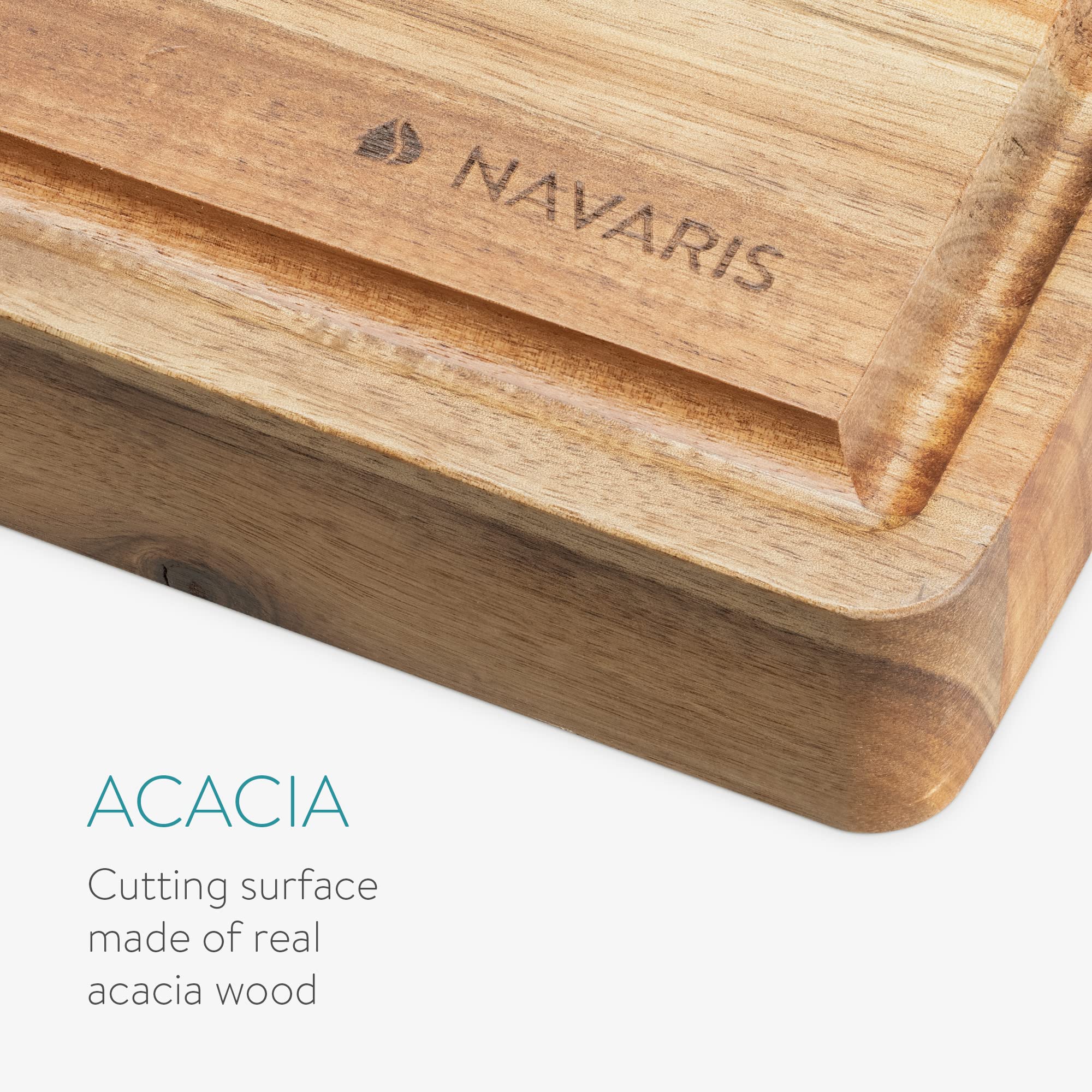 navaris-kitchen-schneidebrett-akazie-40x33-cm-mit-saftrille image 8