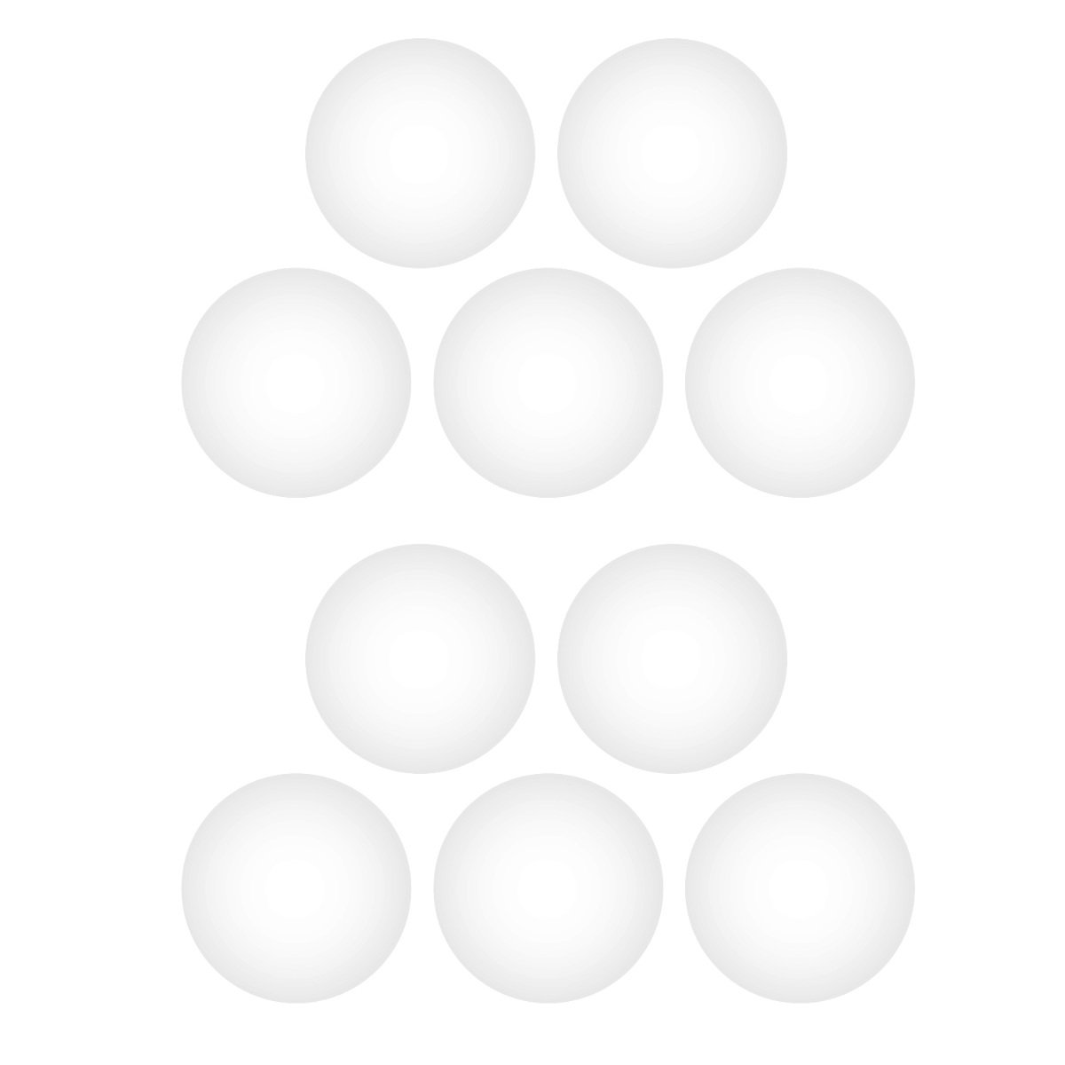 navaris-wand-t-rpuffer-10er-set-selbstklebend-40mm-wei-schaumstoff image 5