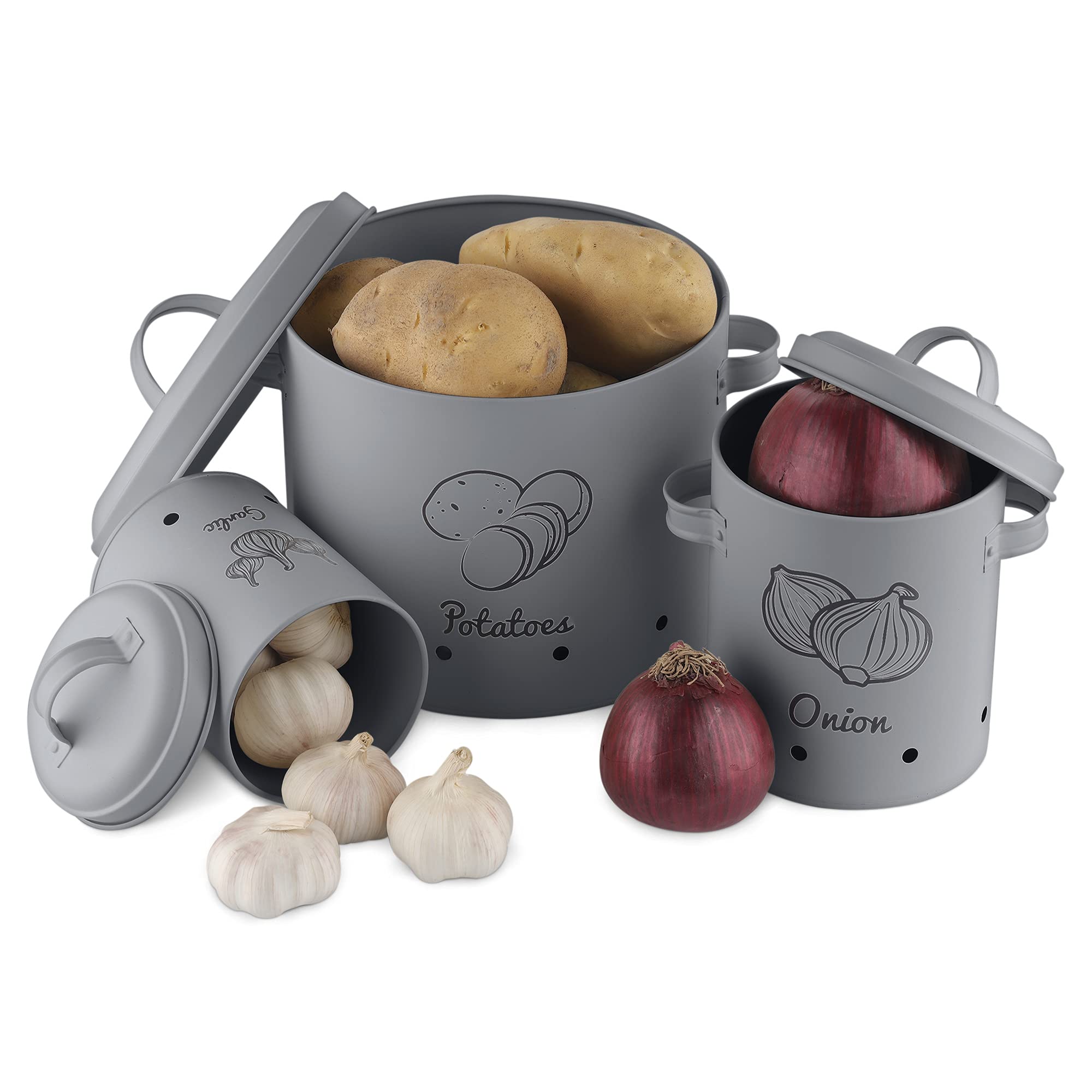navaris-kitchen-vorratsdosen-3er-set-eisen-kartoffeln-zwiebeln image 5