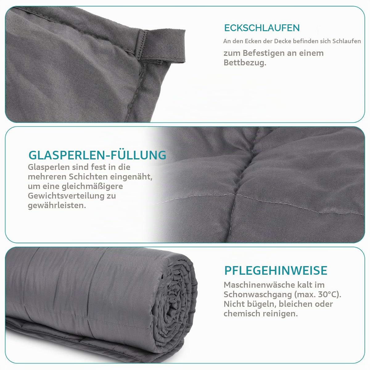 navaris-living-gewichtsdecke-135x200-cm-8-8-kg-grau-baumwolle image 6